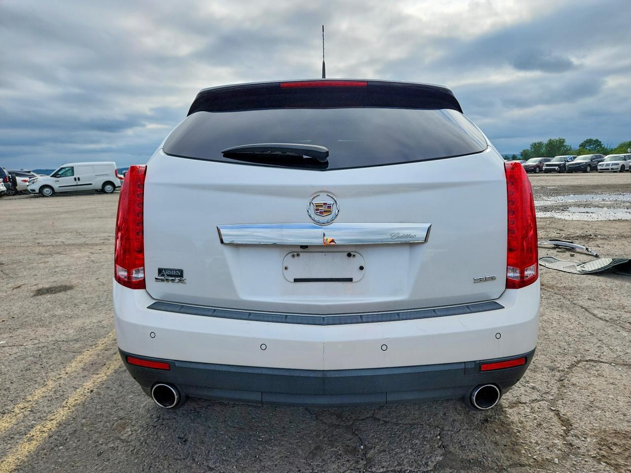 2012 Cadillac Srx Luxury Collection White vin: 3GYFNAE32CS605570