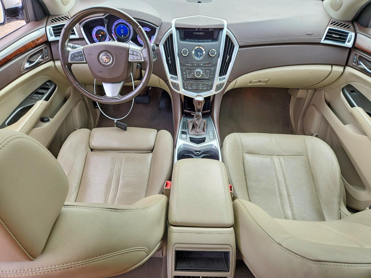 2012 Cadillac Srx Luxury Collection White vin: 3GYFNAE32CS605570