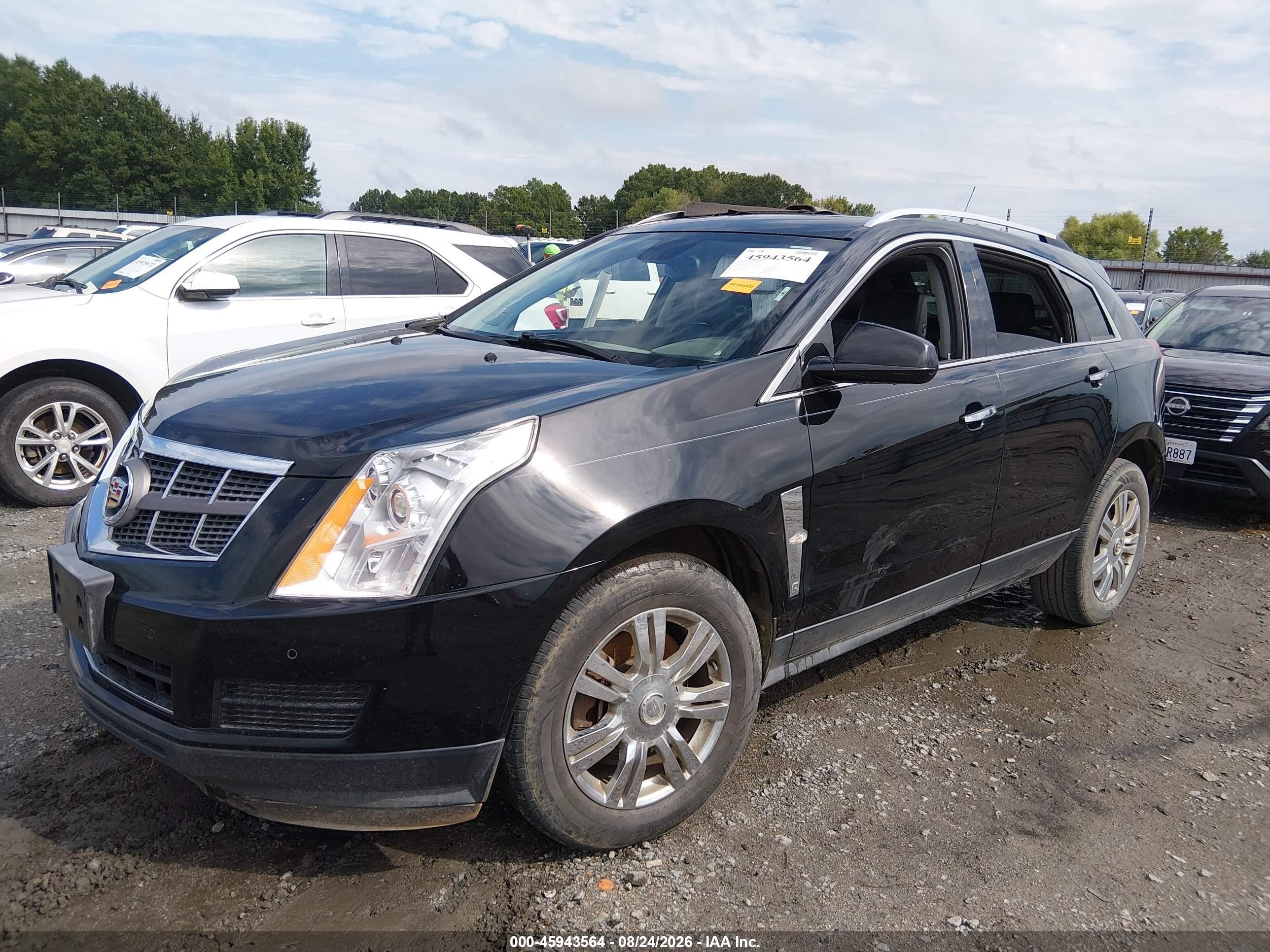 2012 Cadillac Srx Luxury Collection Black vin: 3GYFNAE32CS658222
