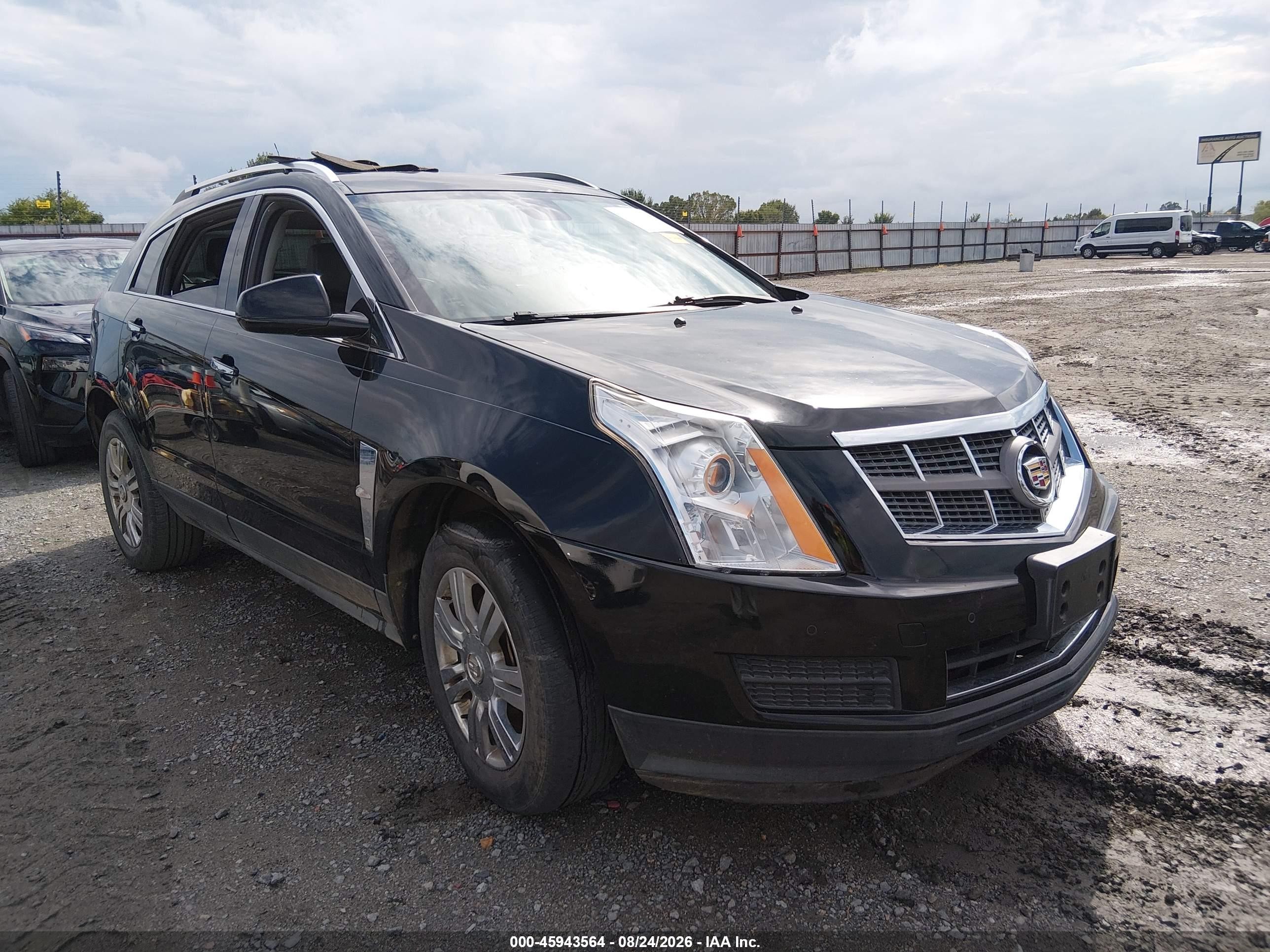 2012 Cadillac Srx Luxury Collection Black vin: 3GYFNAE32CS658222