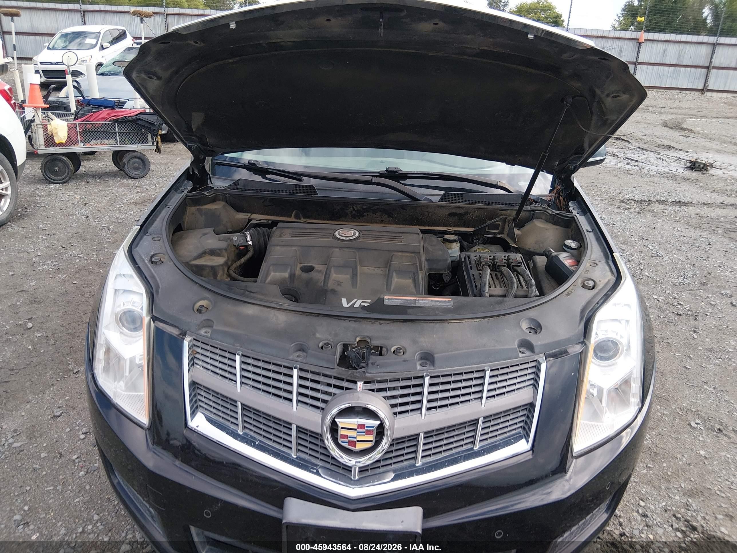 2012 Cadillac Srx Luxury Collection Black vin: 3GYFNAE32CS658222