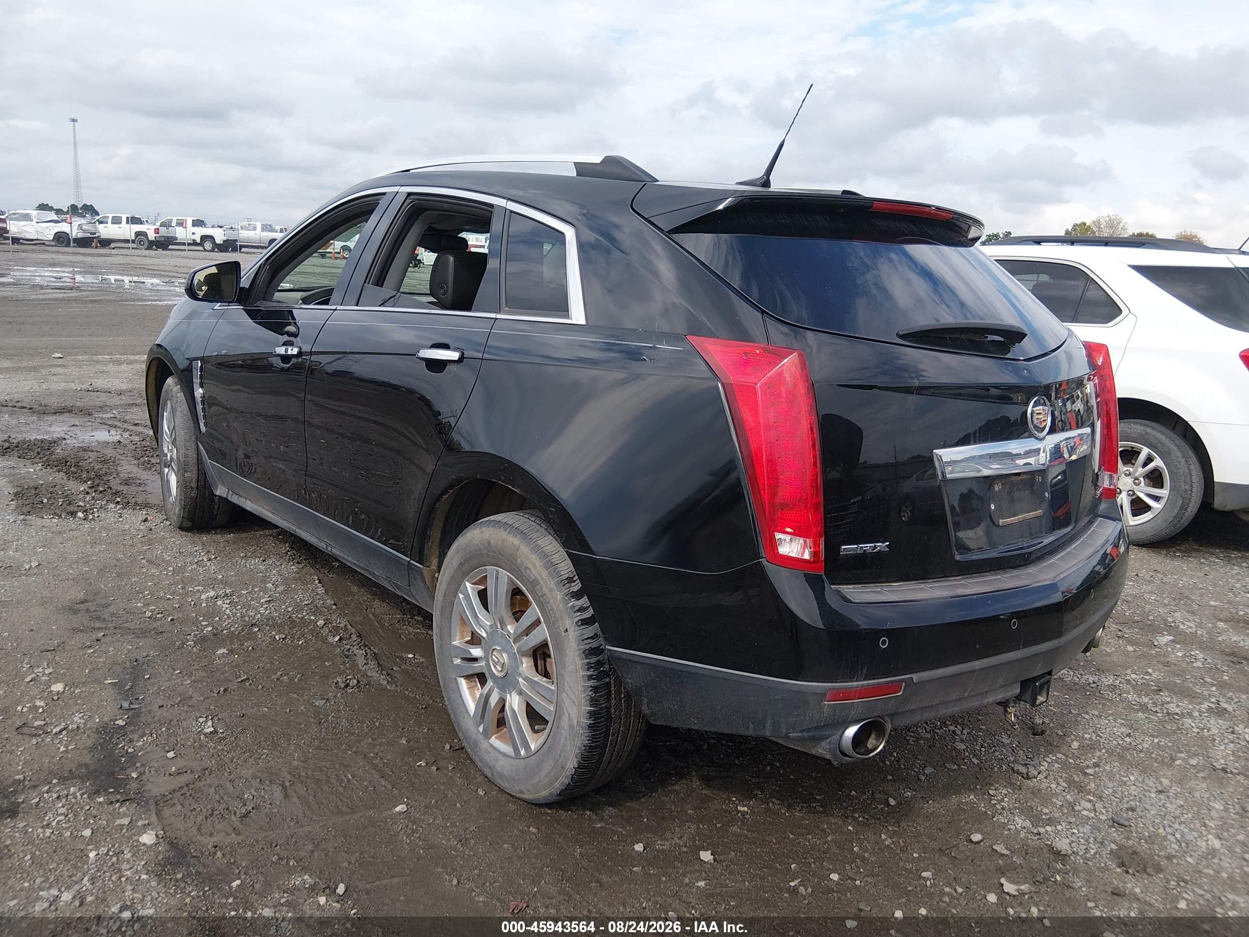 2012 Cadillac Srx Luxury Collection Black vin: 3GYFNAE32CS658222