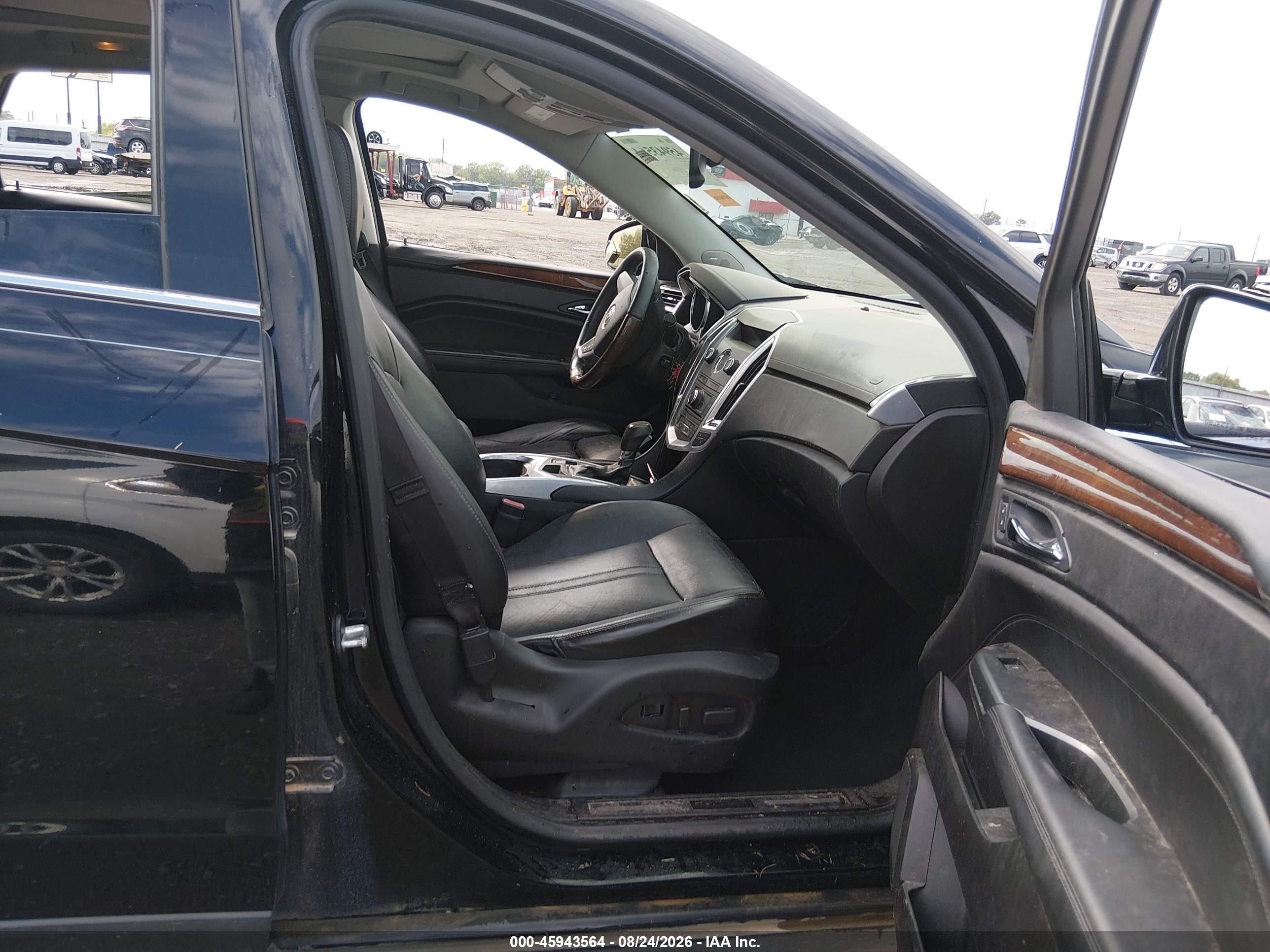 2012 Cadillac Srx Luxury Collection Black vin: 3GYFNAE32CS658222