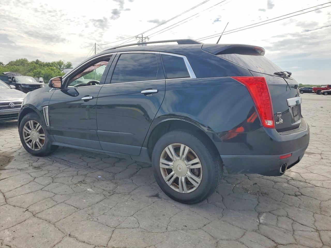 2014 Cadillac Srx Black vin: 3GYFNAE32ES549097