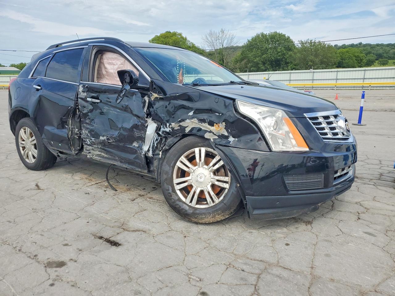 2014 Cadillac Srx Black vin: 3GYFNAE32ES549097
