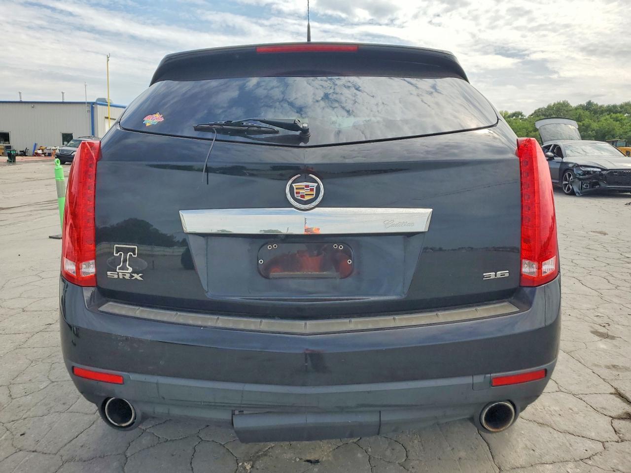 2014 Cadillac Srx Black vin: 3GYFNAE32ES549097