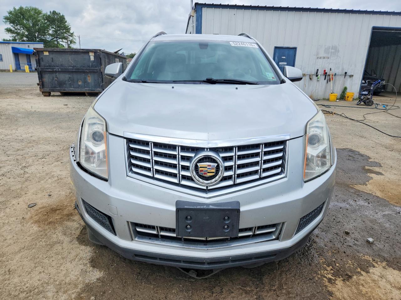 2015 Cadillac Srx Silver vin: 3GYFNAE32FS565740