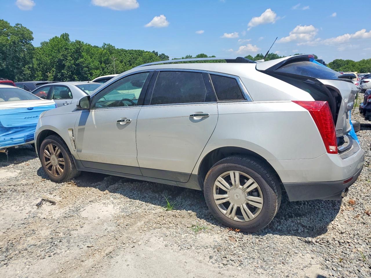 2012 Cadillac Srx Luxury Collection Silver vin: 3GYFNAE33CS500665