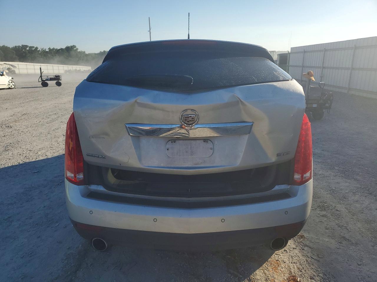 2012 Cadillac Srx Luxury Collection Silver vin: 3GYFNAE33CS500665