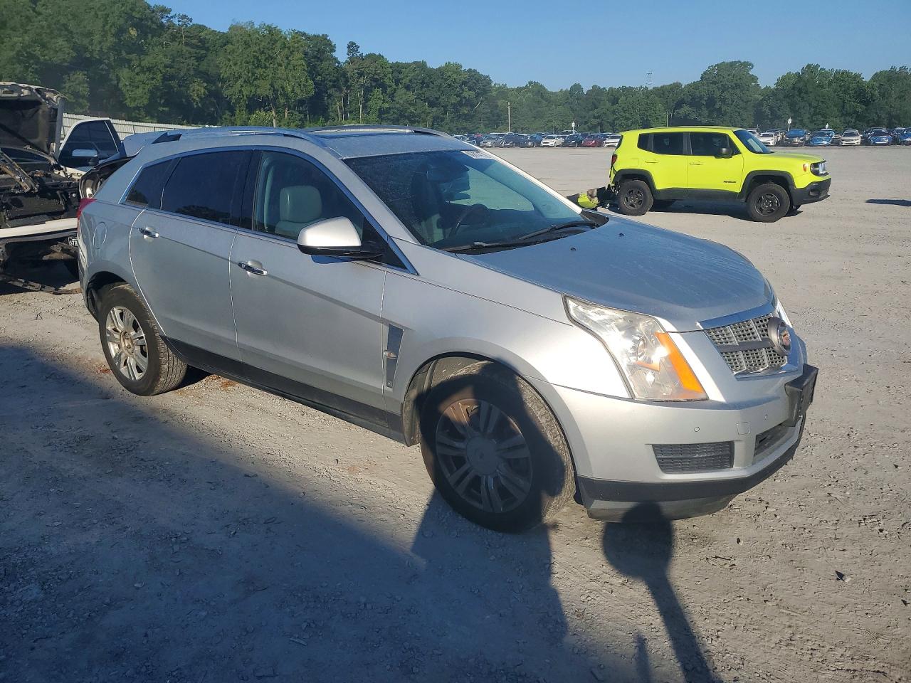 2012 Cadillac Srx Luxury Collection Silver vin: 3GYFNAE33CS500665
