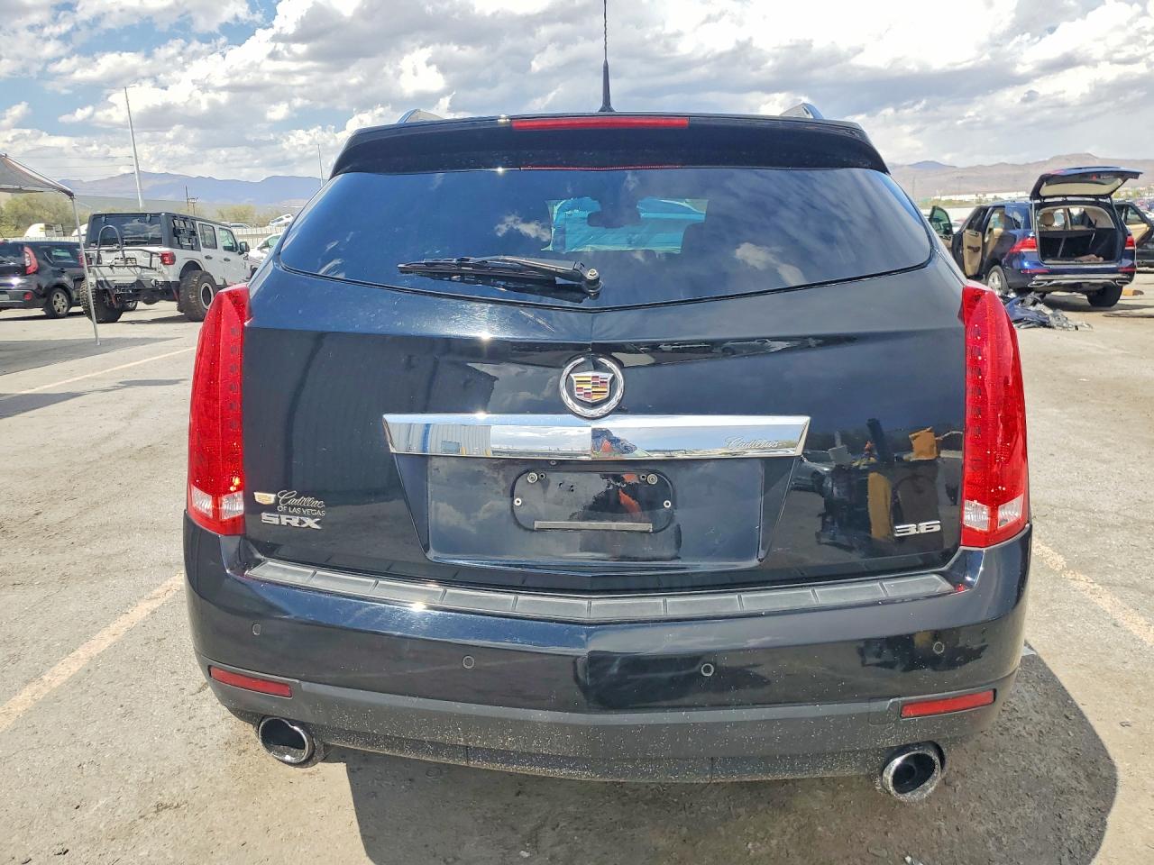 2012 Cadillac Srx Luxury Collection Black vin: 3GYFNAE33CS505297