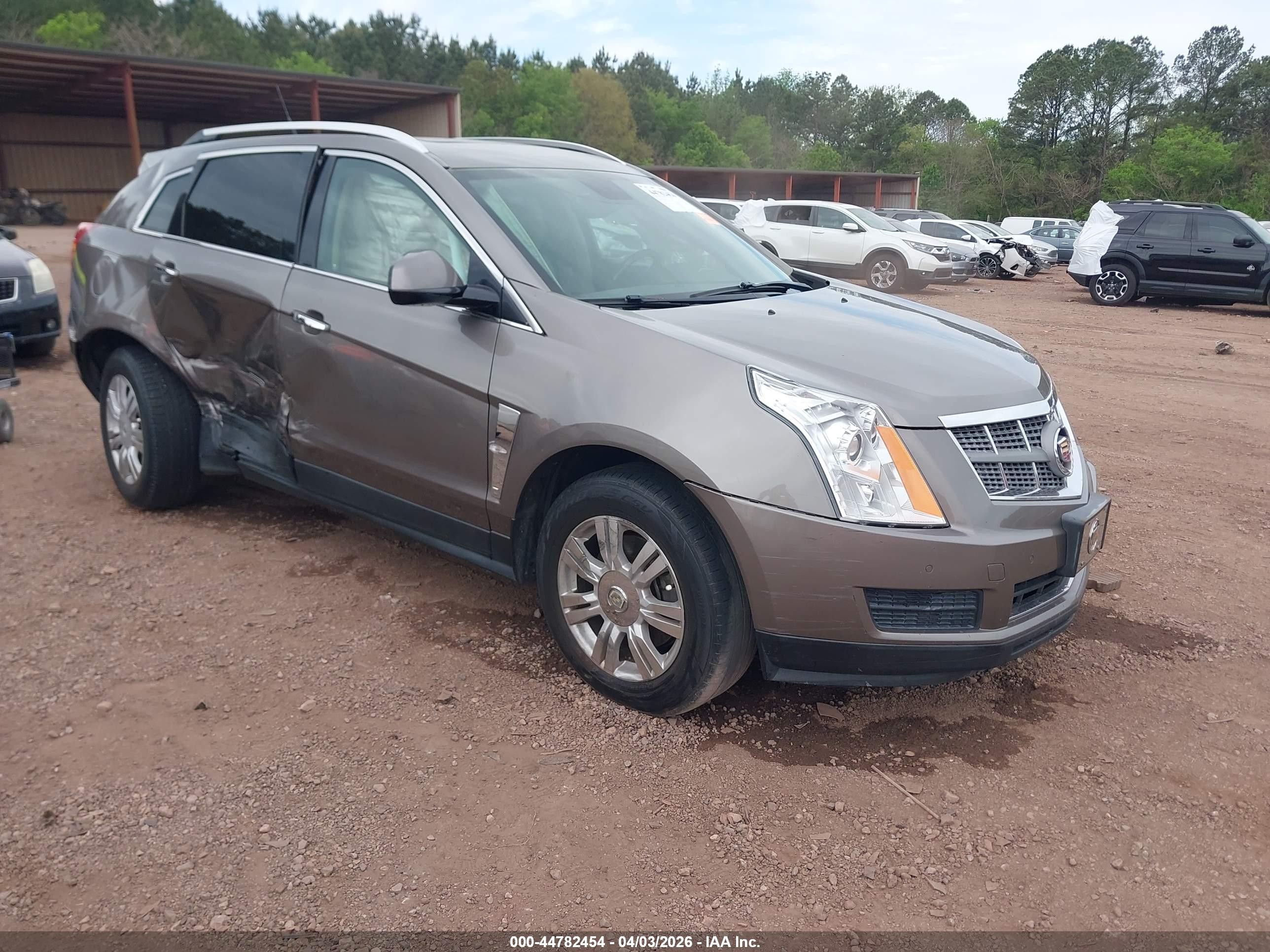 2012 Cadillac Srx Luxury Collection Gray vin: 3GYFNAE33CS509401