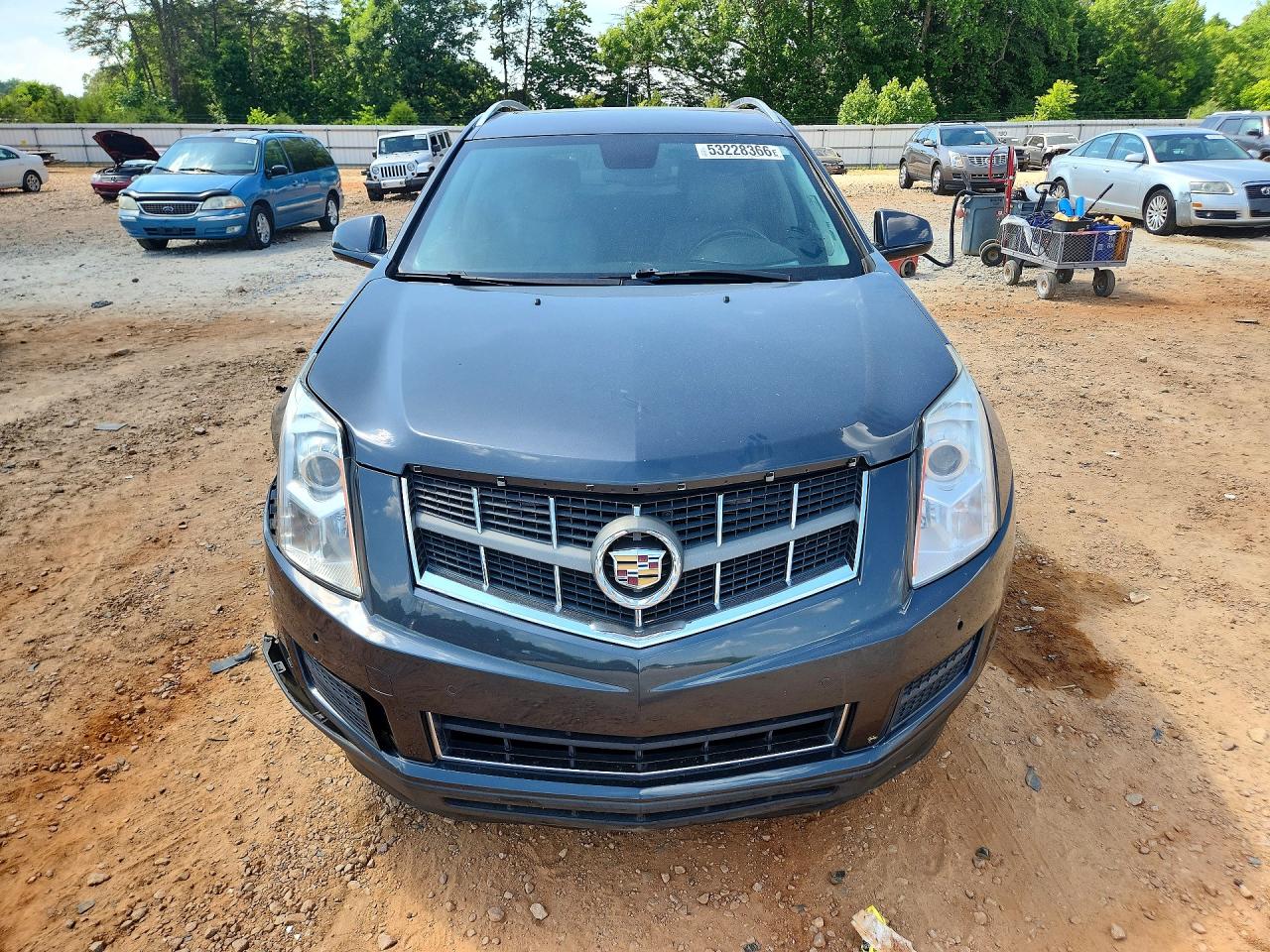 2012 Cadillac Srx Luxury Collection Gray vin: 3GYFNAE33CS594921