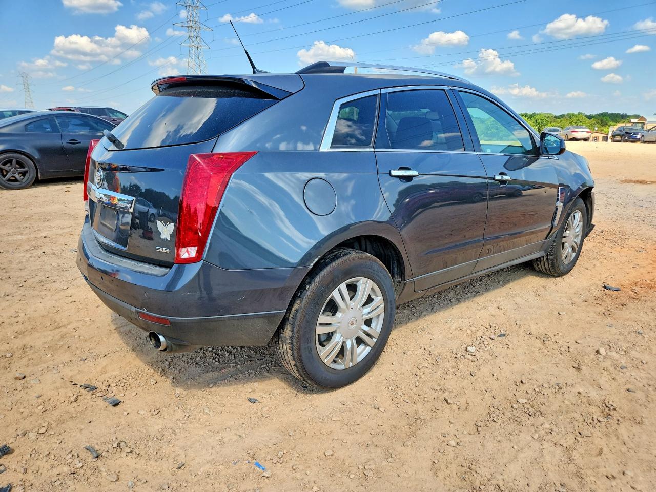 2012 Cadillac Srx Luxury Collection Gray vin: 3GYFNAE33CS594921