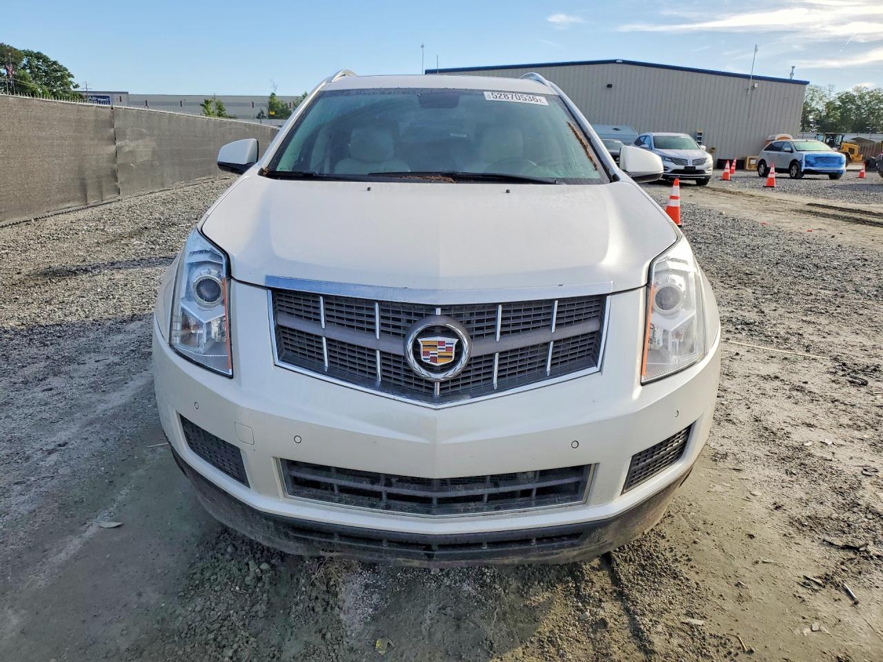 2012 Cadillac Srx Luxury Collection Белый vin: 3GYFNAE33CS627481