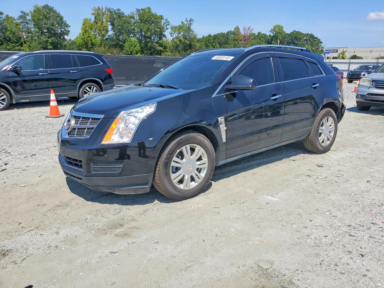 2012 Cadillac Srx Luxury Collection Black vin: 3GYFNAE33CS650677