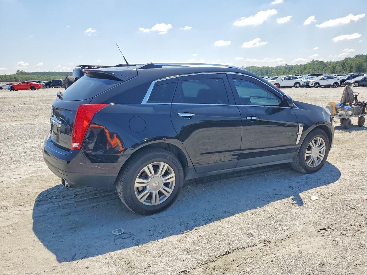 2012 Cadillac Srx Luxury Collection Black vin: 3GYFNAE33CS650677