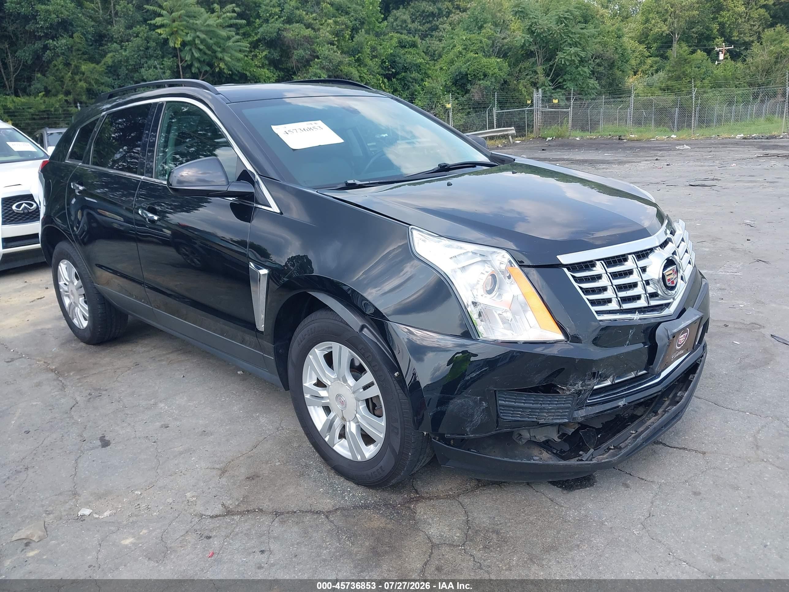 2014 Cadillac Srx Standard Black vin: 3GYFNAE33ES533670