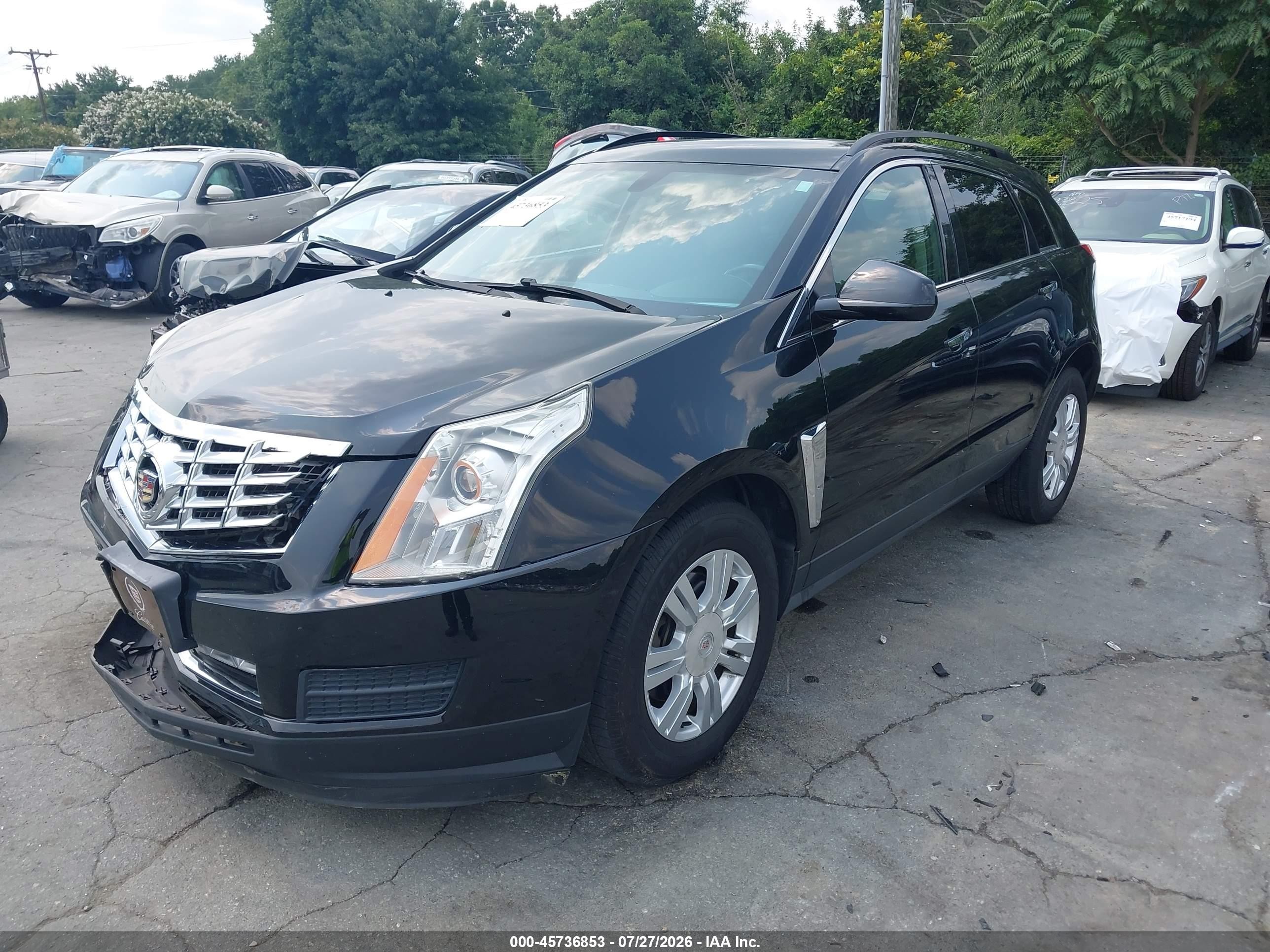 2014 Cadillac Srx Standard Black vin: 3GYFNAE33ES533670