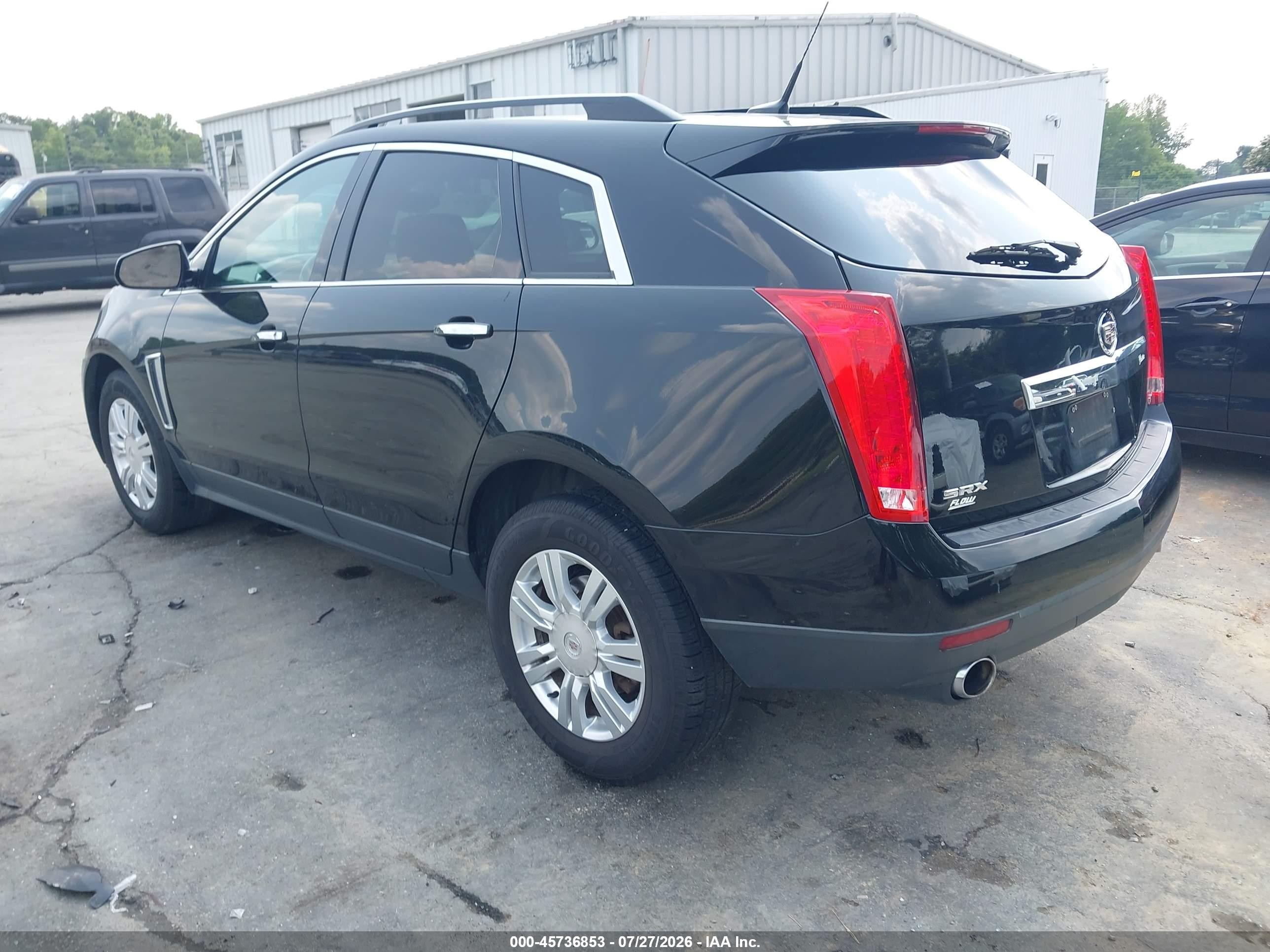2014 Cadillac Srx Standard Black vin: 3GYFNAE33ES533670