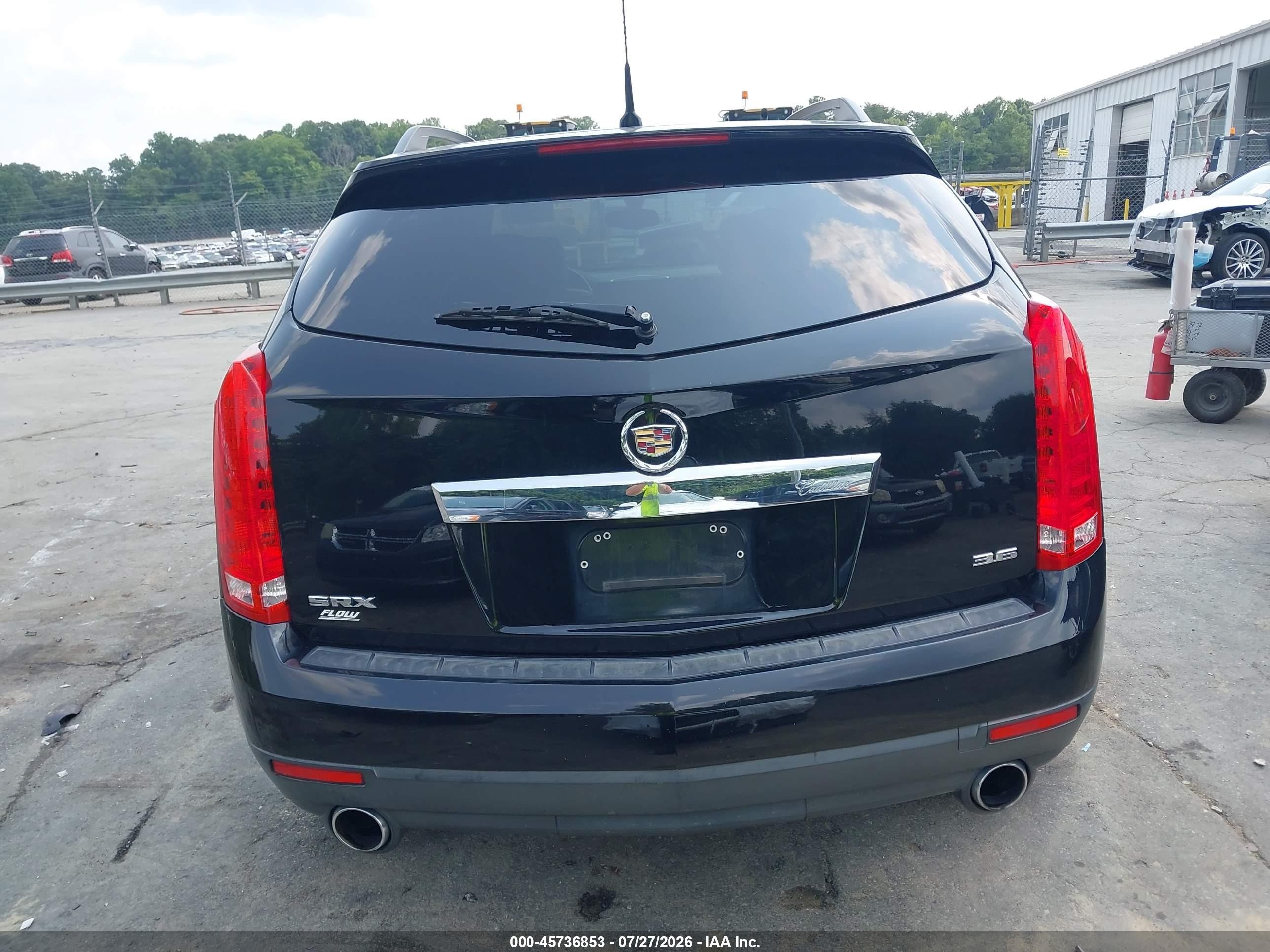 2014 Cadillac Srx Standard Black vin: 3GYFNAE33ES533670