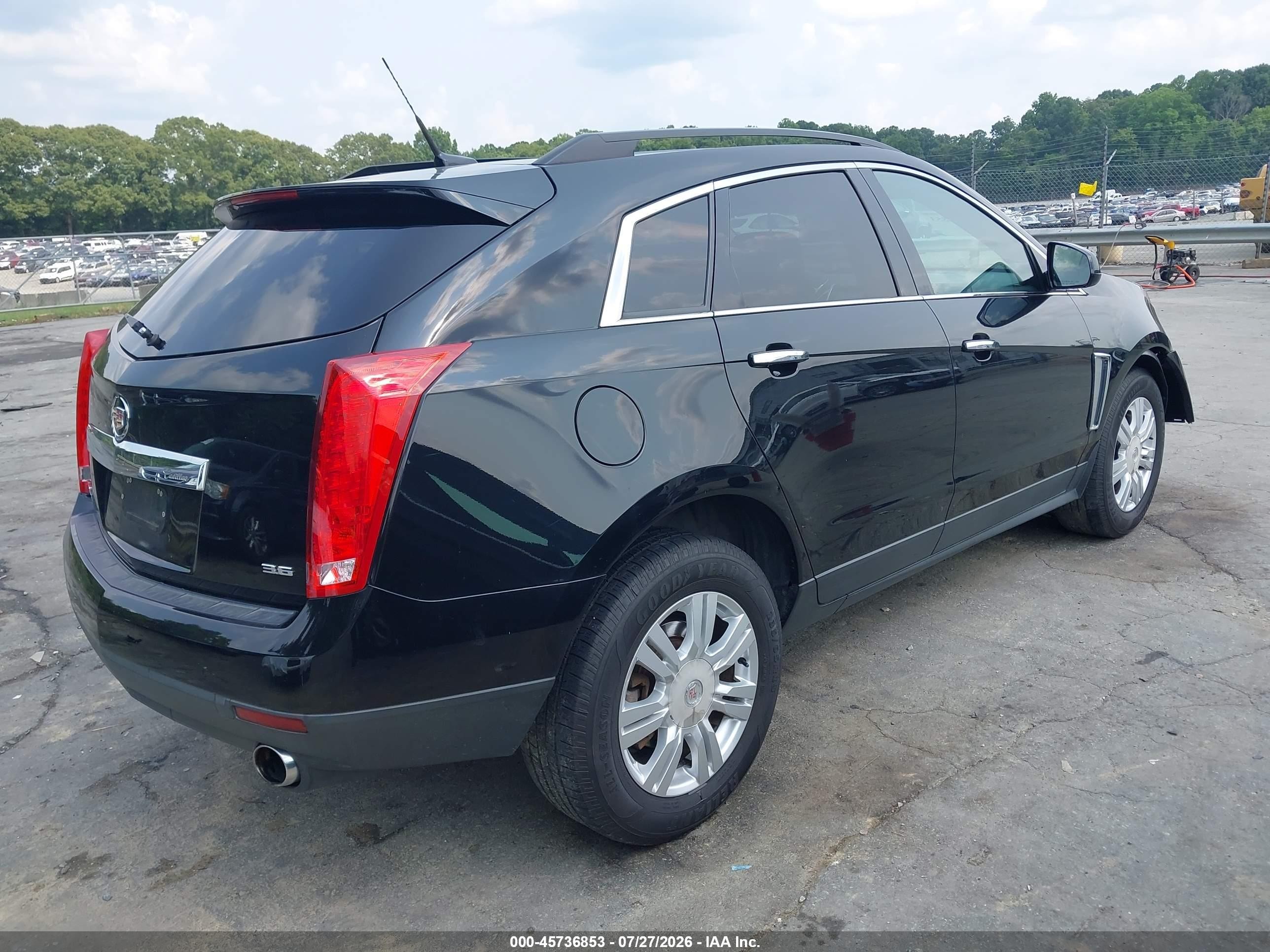 2014 Cadillac Srx Standard Black vin: 3GYFNAE33ES533670