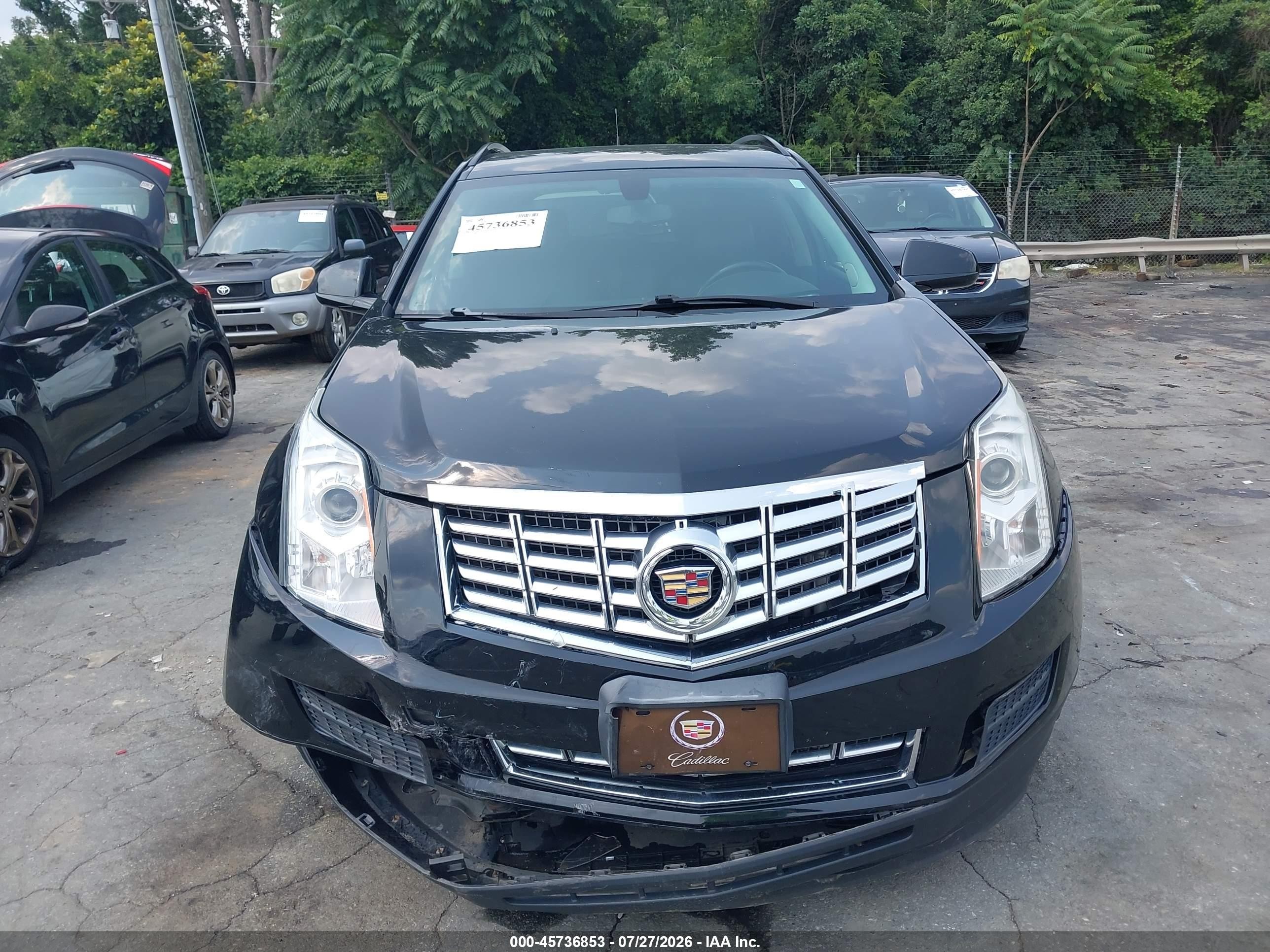 2014 Cadillac Srx Standard Black vin: 3GYFNAE33ES533670
