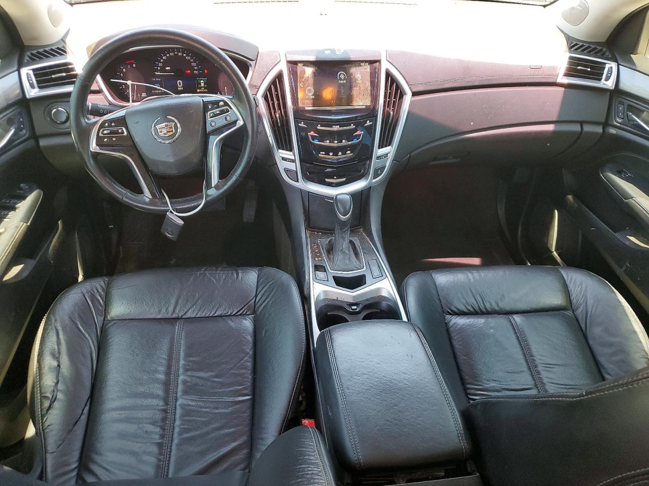 2014 Cadillac Srx Black vin: 3GYFNAE33ES595926