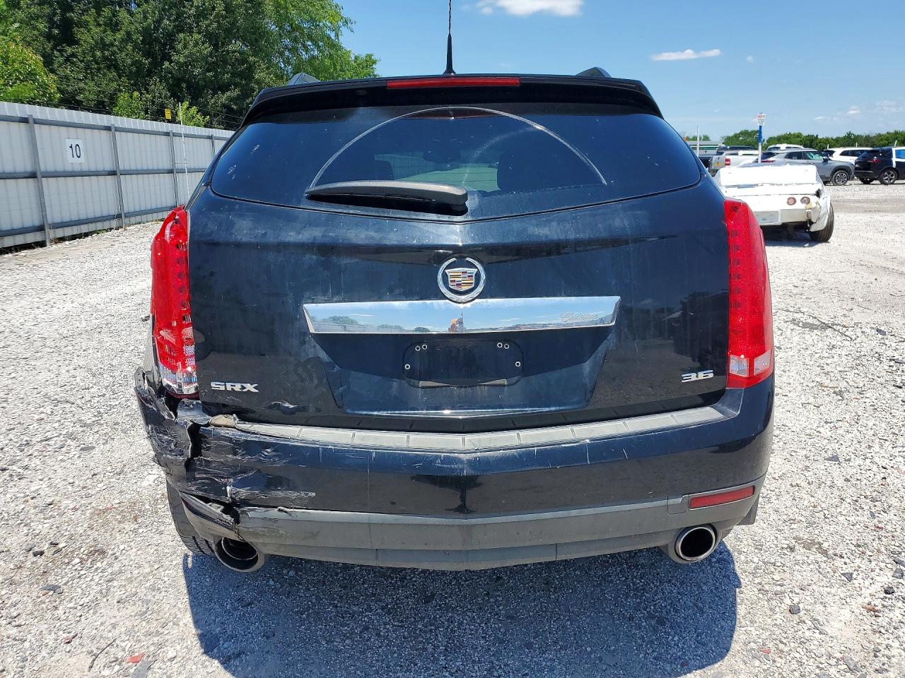 2014 Cadillac Srx Black vin: 3GYFNAE33ES595926
