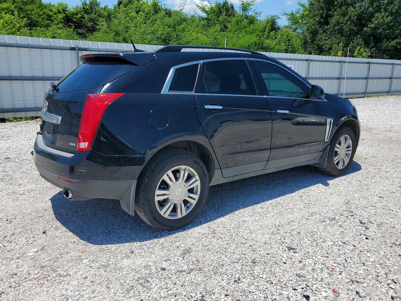2014 Cadillac Srx Black vin: 3GYFNAE33ES595926