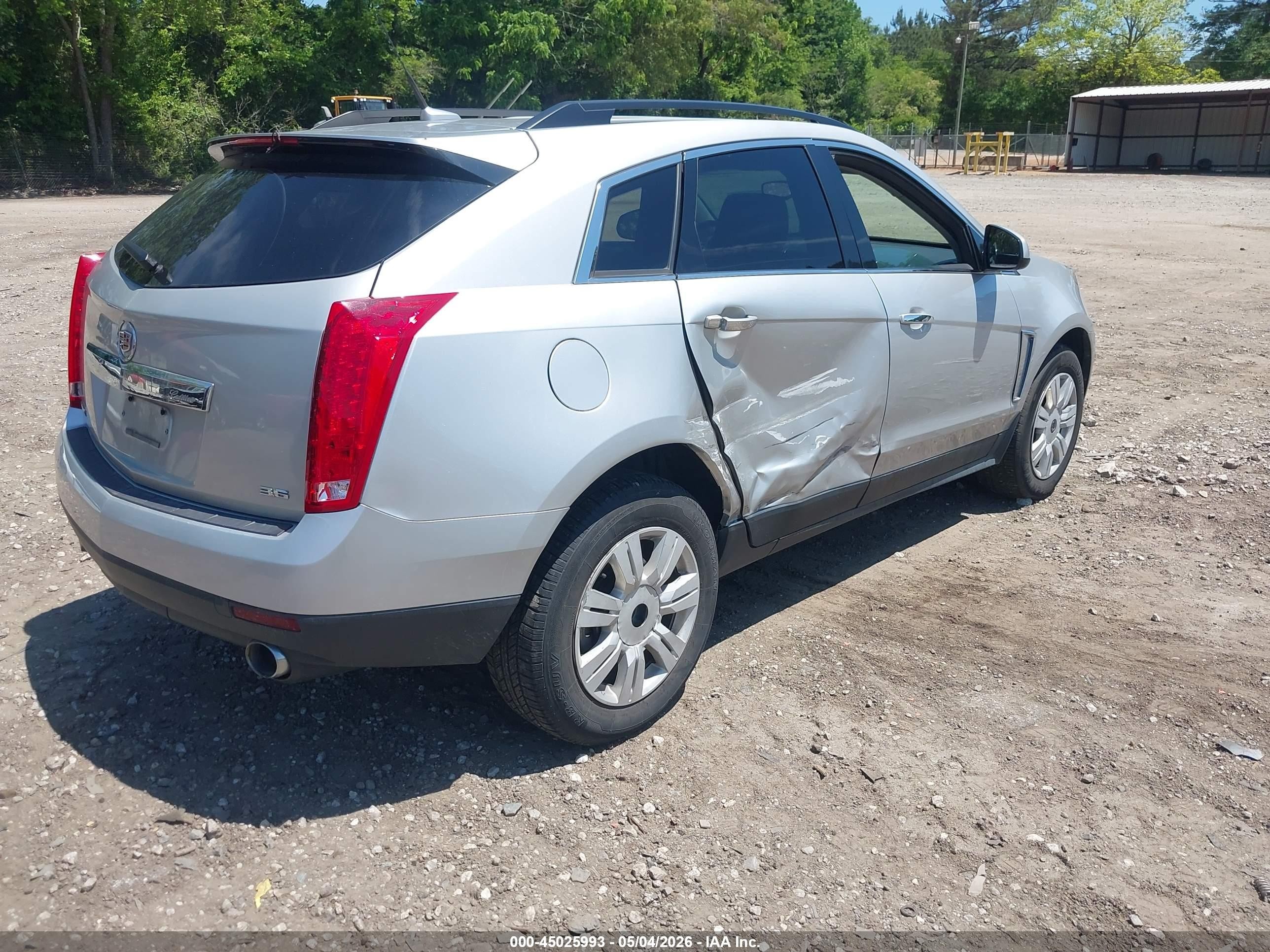 2014 Cadillac Srx Standard Silver vin: 3GYFNAE33ES645028