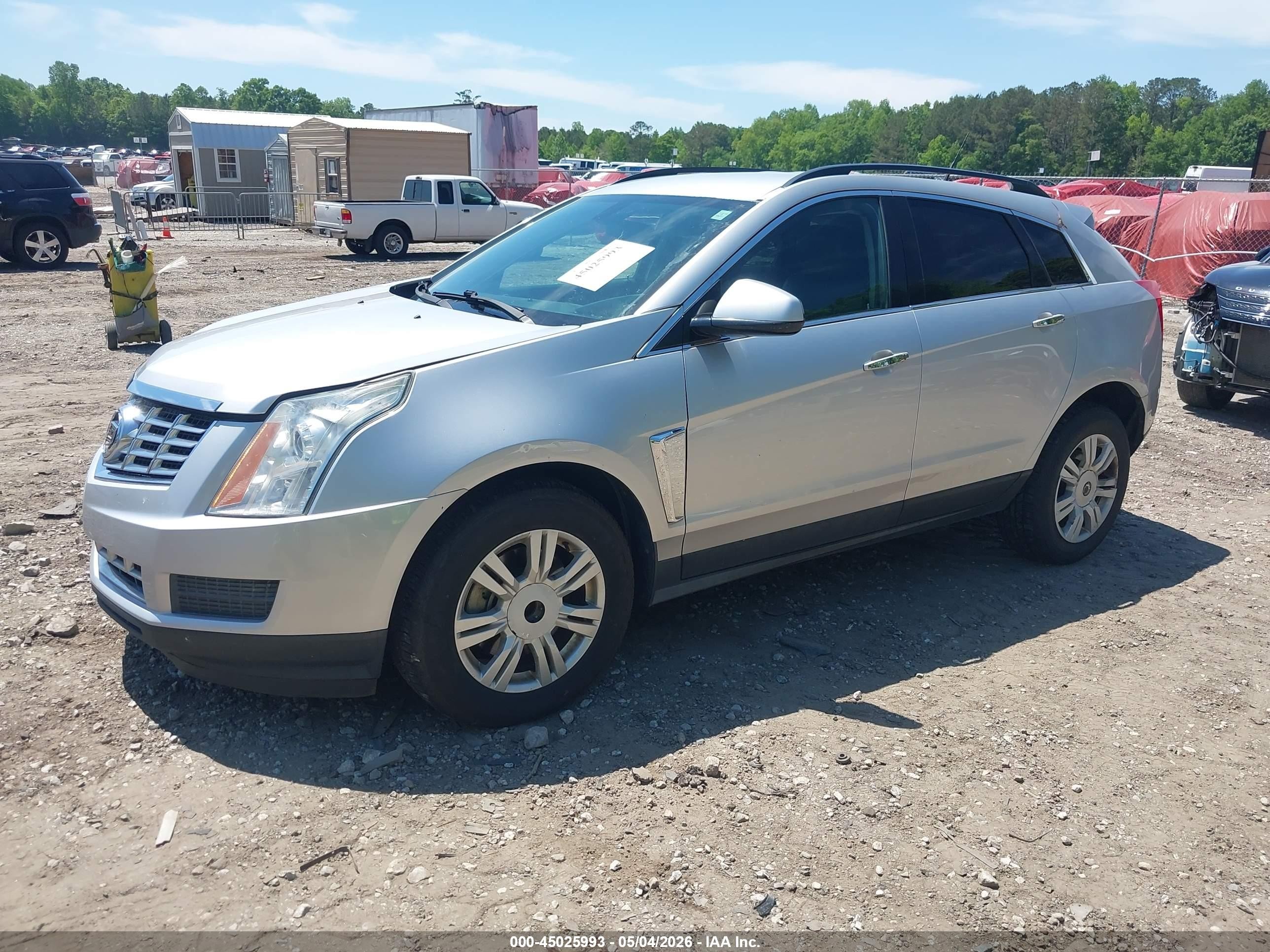 2014 Cadillac Srx Standard Silver vin: 3GYFNAE33ES645028