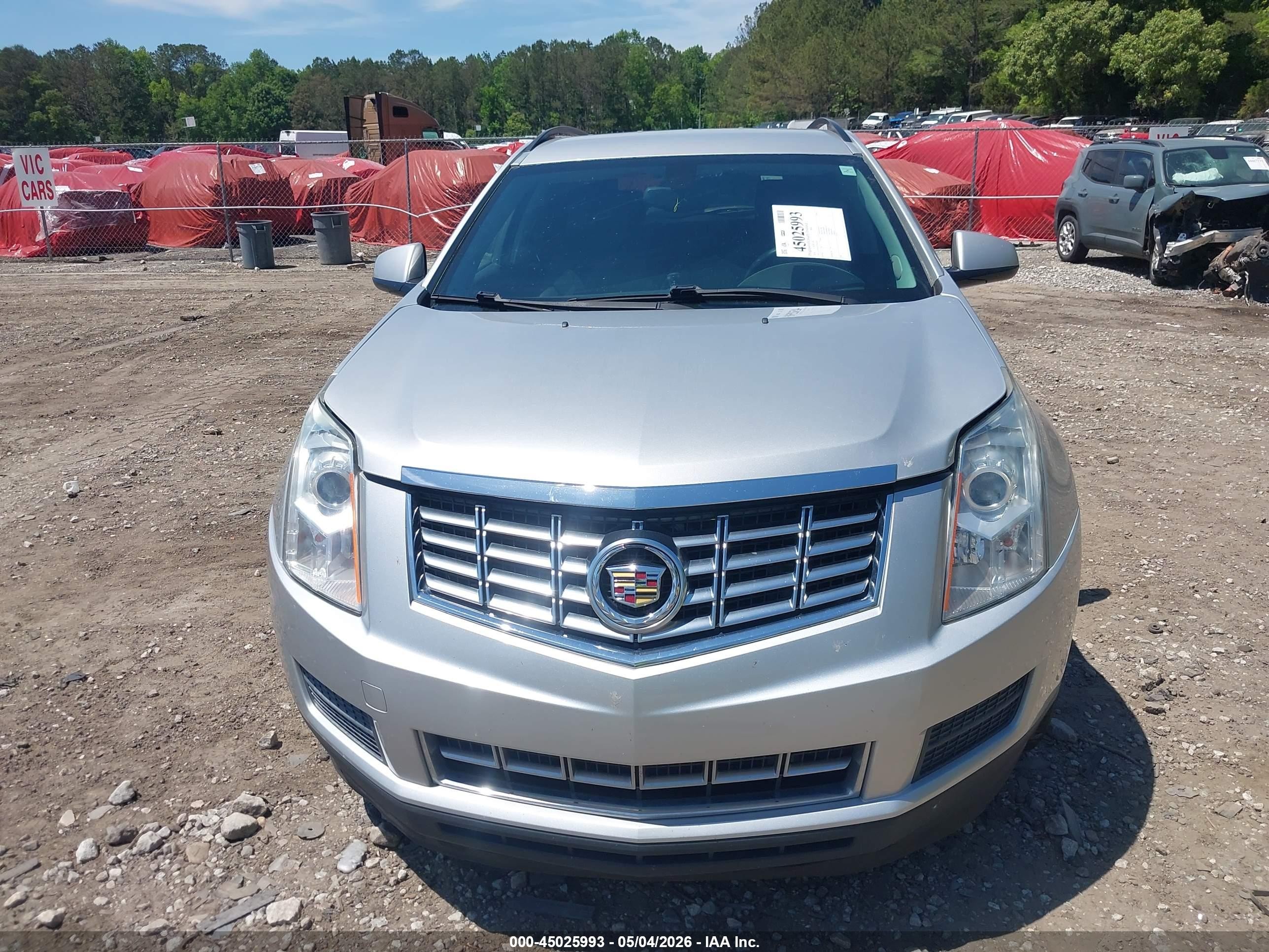 2014 Cadillac Srx Standard Silver vin: 3GYFNAE33ES645028