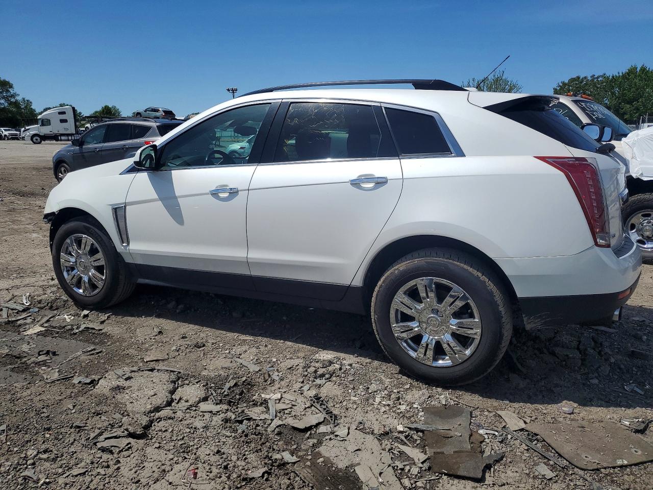 2015 Cadillac Srx Белый vin: 3GYFNAE33FS550910