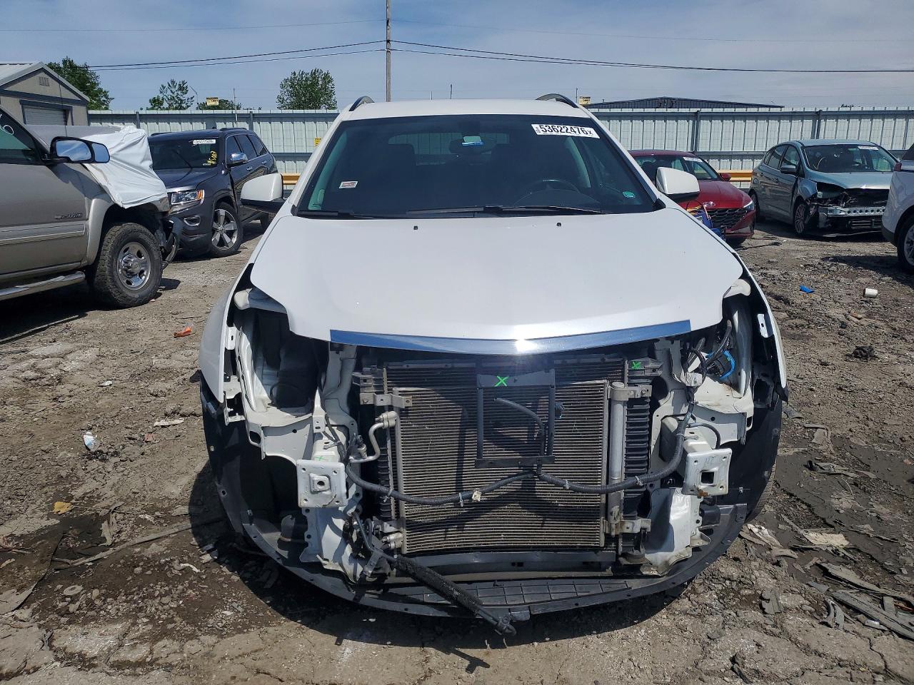 2015 Cadillac Srx Белый vin: 3GYFNAE33FS550910