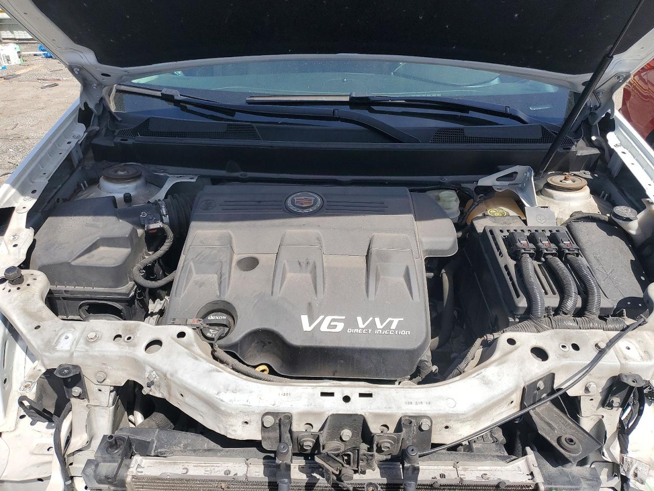 2015 Cadillac Srx Белый vin: 3GYFNAE33FS550910