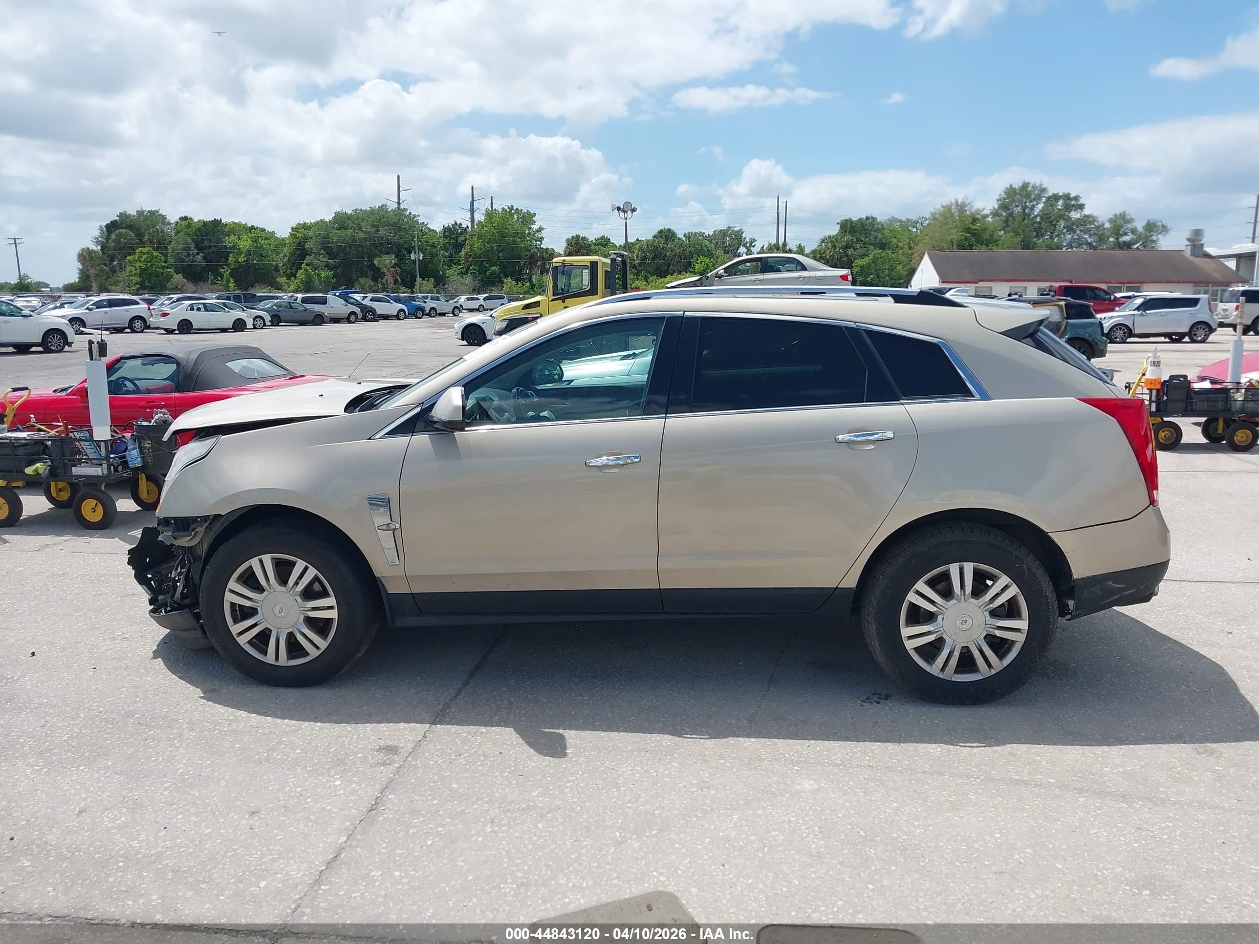 2012 Cadillac Srx Luxury Collection Champagne vin: 3GYFNAE34CS518558