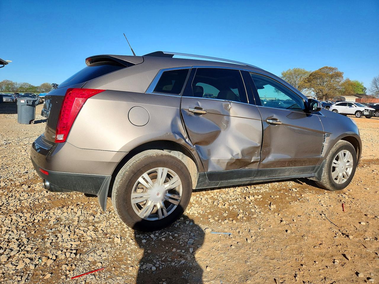 2012 Cadillac Srx Luxury Collection Brown vin: 3GYFNAE34CS519158