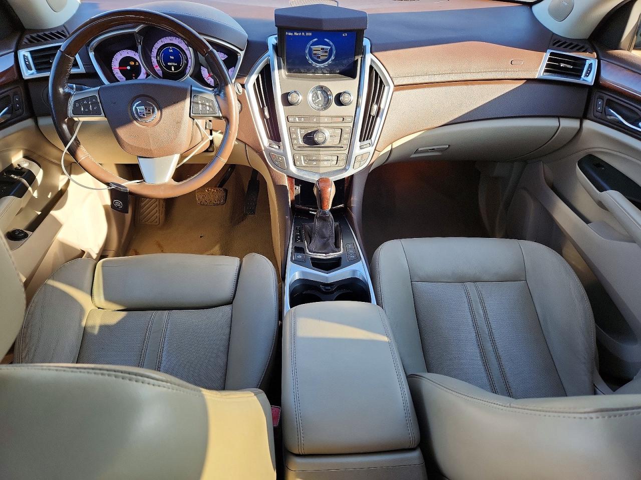 2012 Cadillac Srx Luxury Collection Brown vin: 3GYFNAE34CS519158