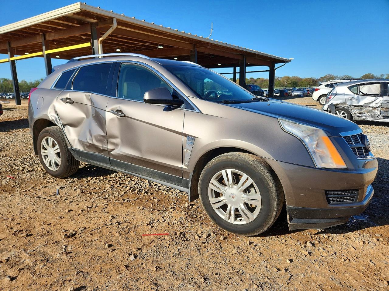 2012 Cadillac Srx Luxury Collection Brown vin: 3GYFNAE34CS519158