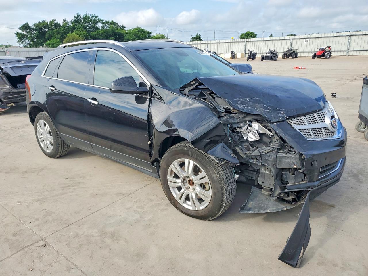 2012 Cadillac Srx Luxury Collection Black vin: 3GYFNAE34CS567095