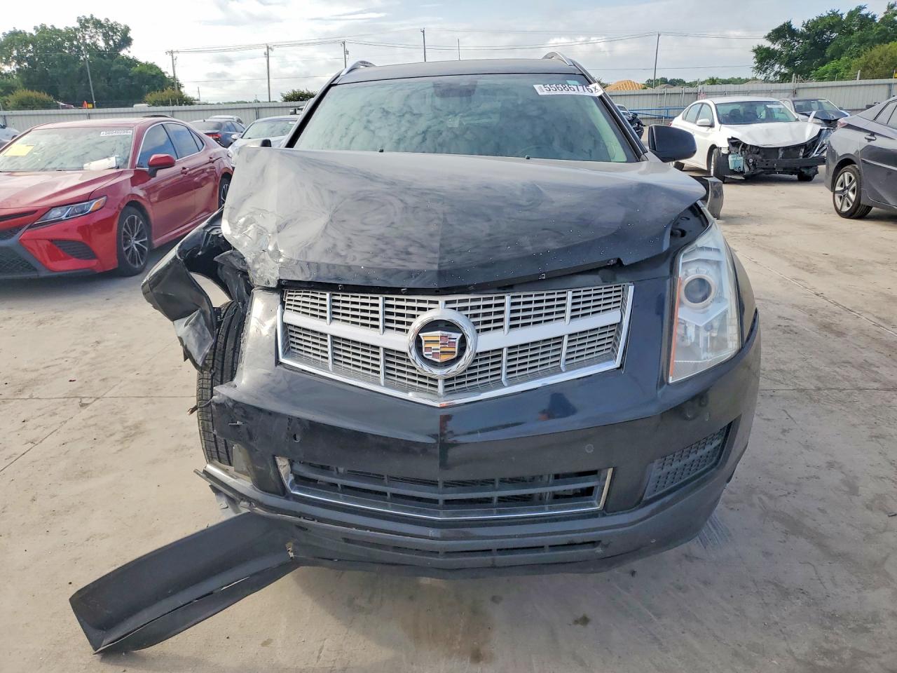 2012 Cadillac Srx Luxury Collection Black vin: 3GYFNAE34CS567095
