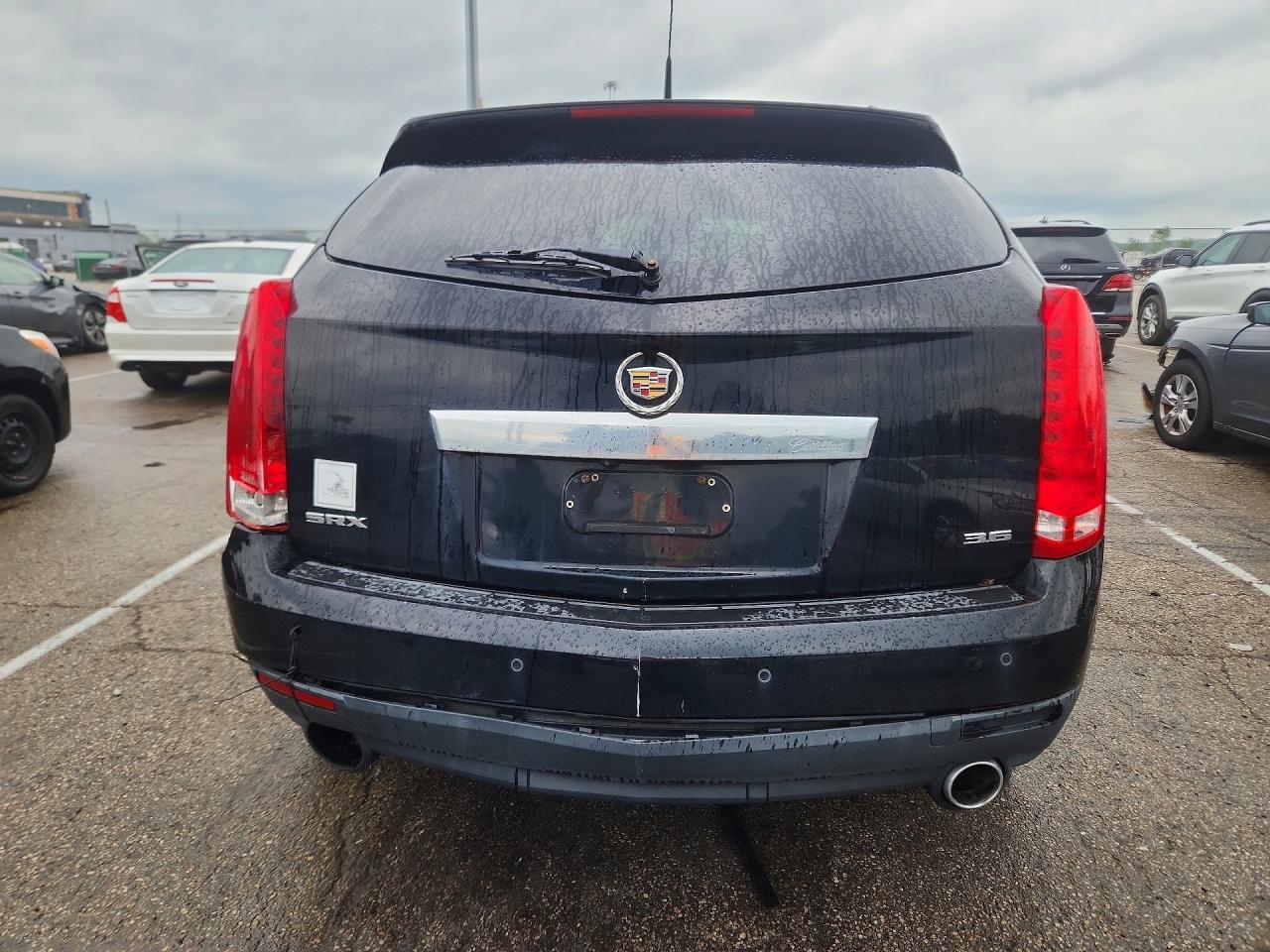 2012 Cadillac Srx Luxury Collection Black vin: 3GYFNAE34CS574225