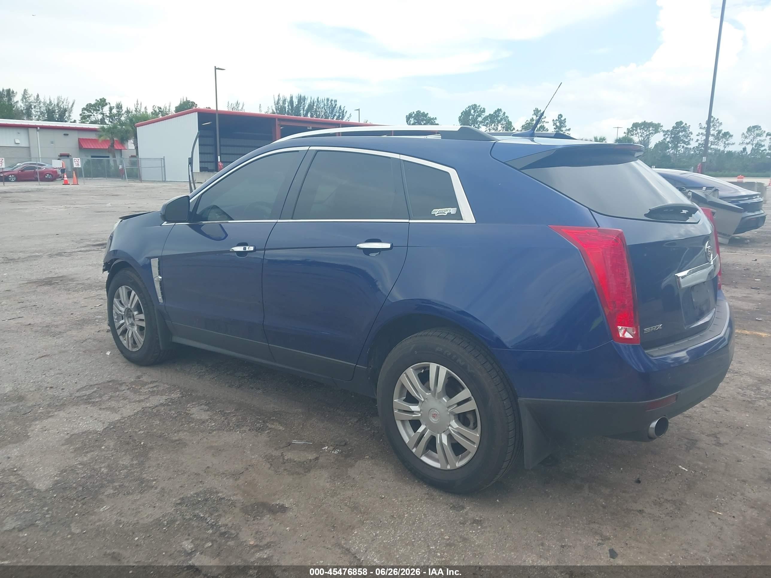 2012 Cadillac Srx Luxury Collection Blue vin: 3GYFNAE34CS613895