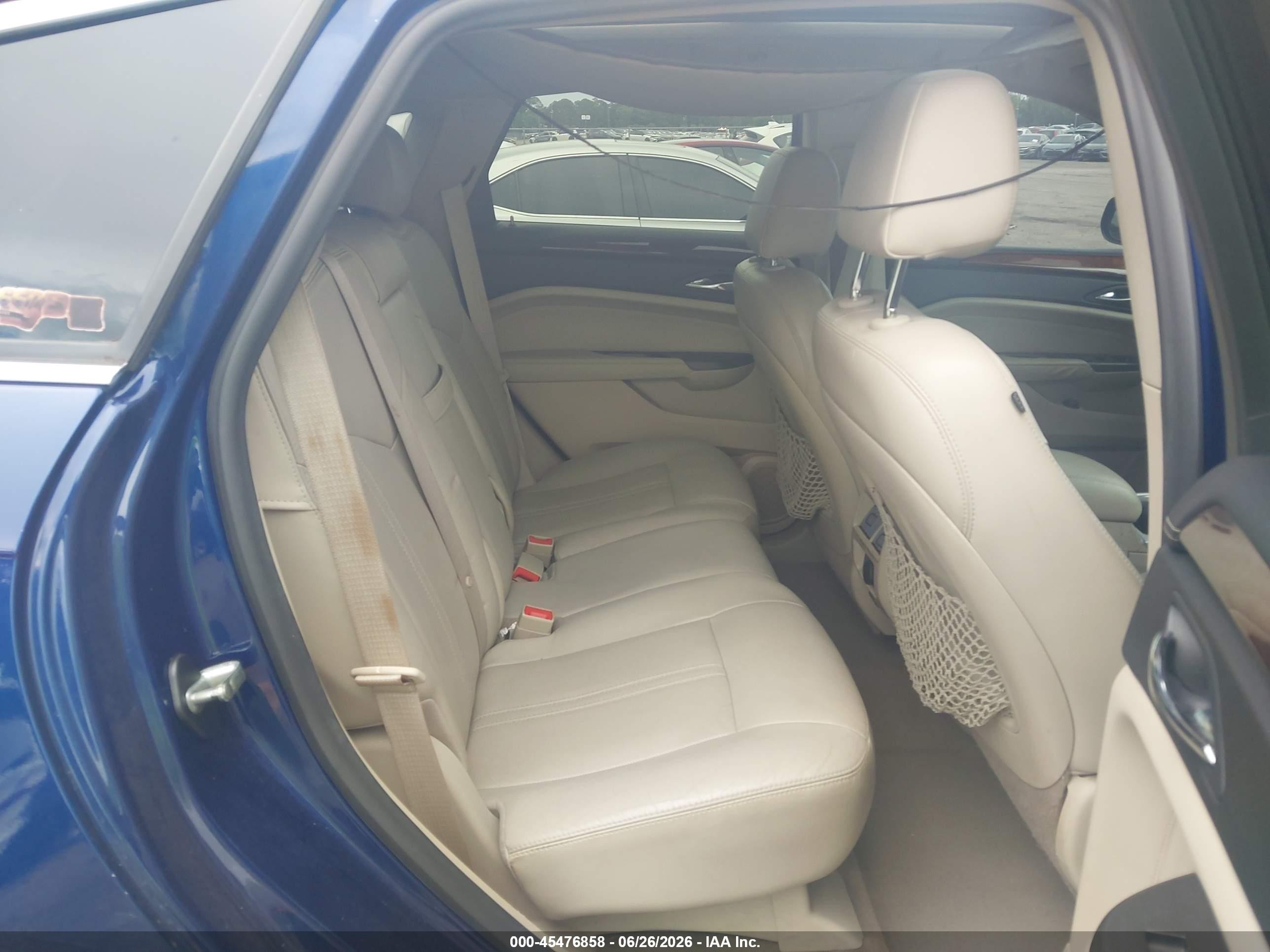 2012 Cadillac Srx Luxury Collection Blue vin: 3GYFNAE34CS613895