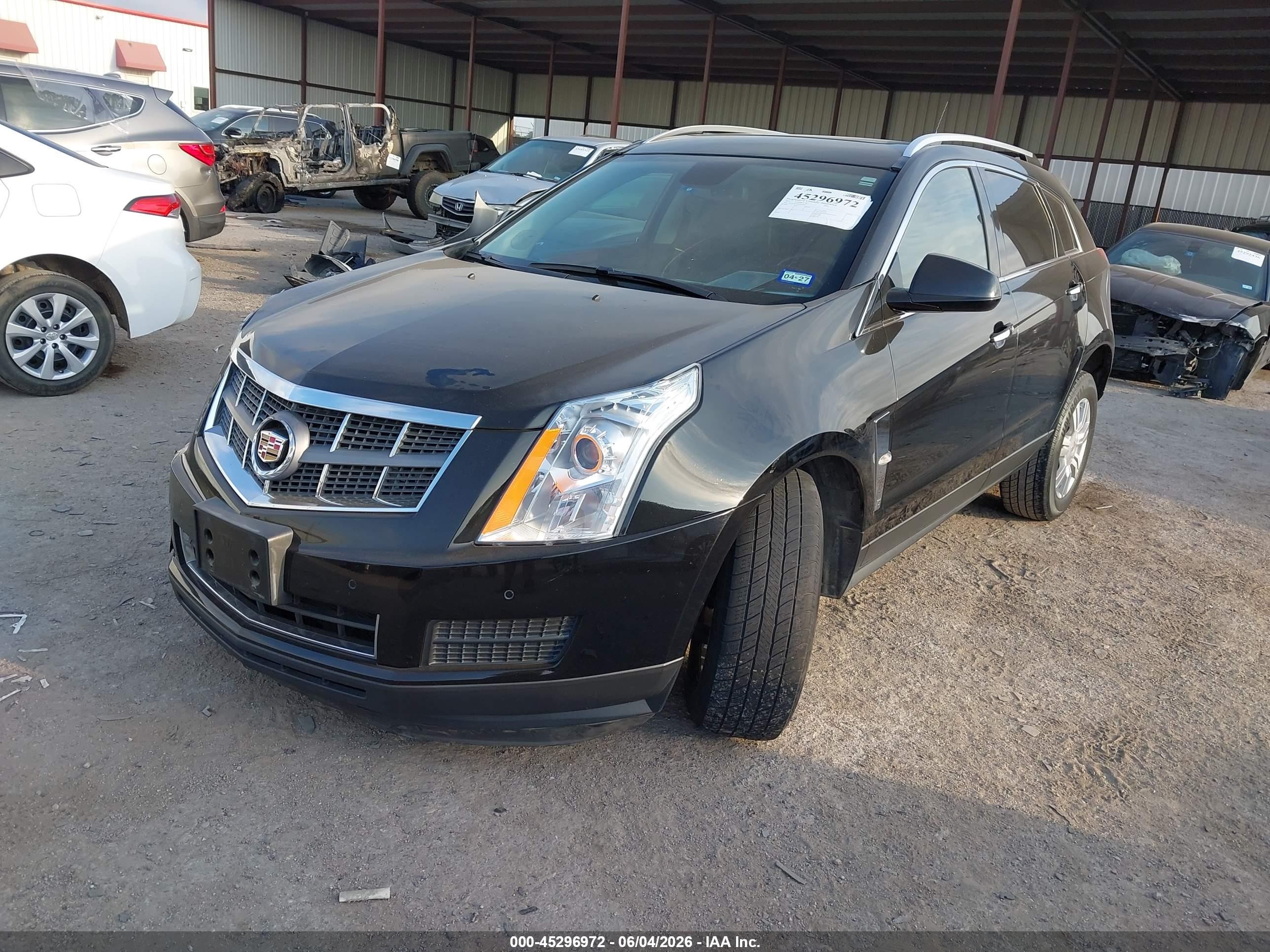 2012 Cadillac Srx Luxury Collection Black vin: 3GYFNAE34CS616392