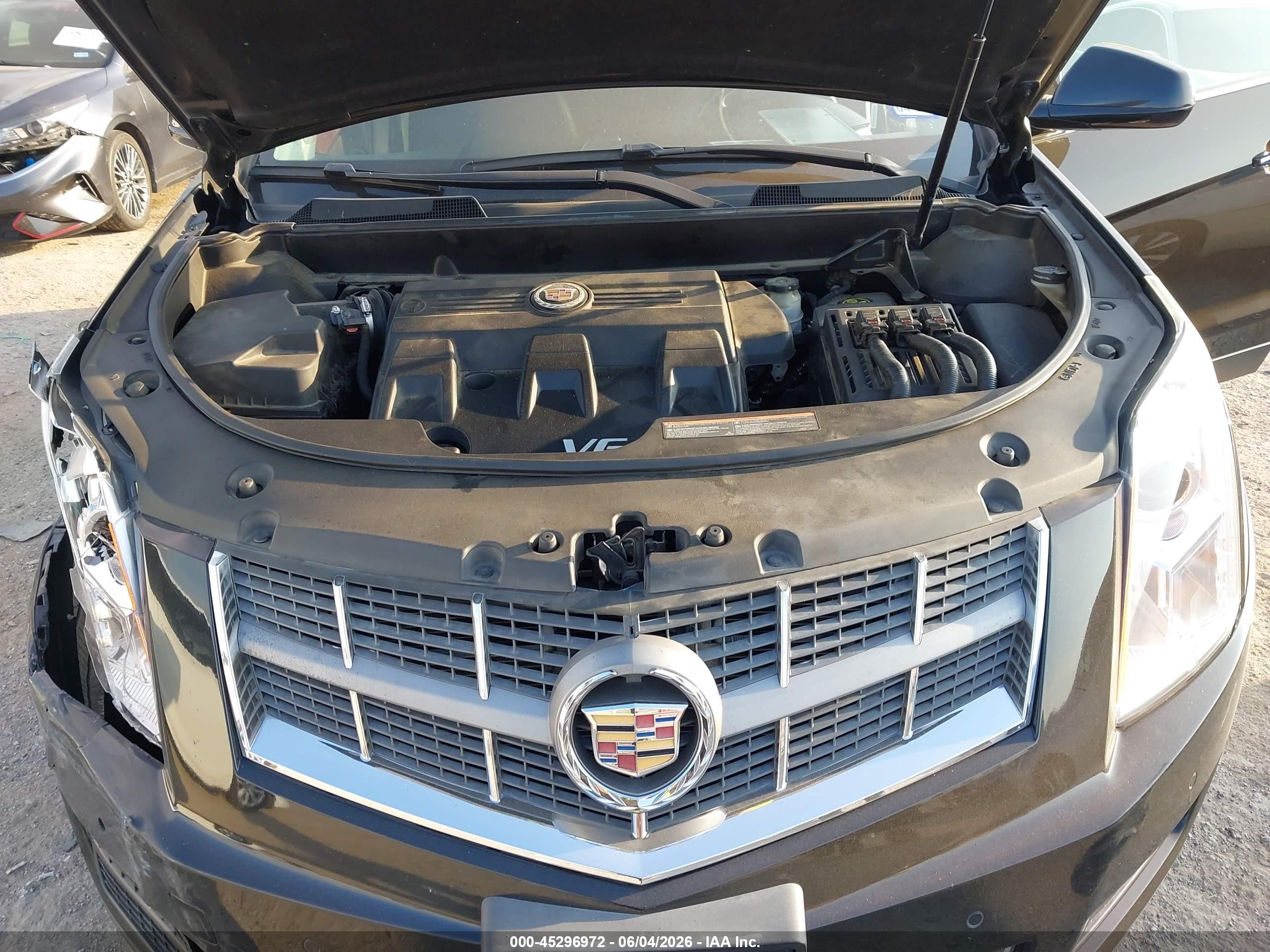 2012 Cadillac Srx Luxury Collection Black vin: 3GYFNAE34CS616392