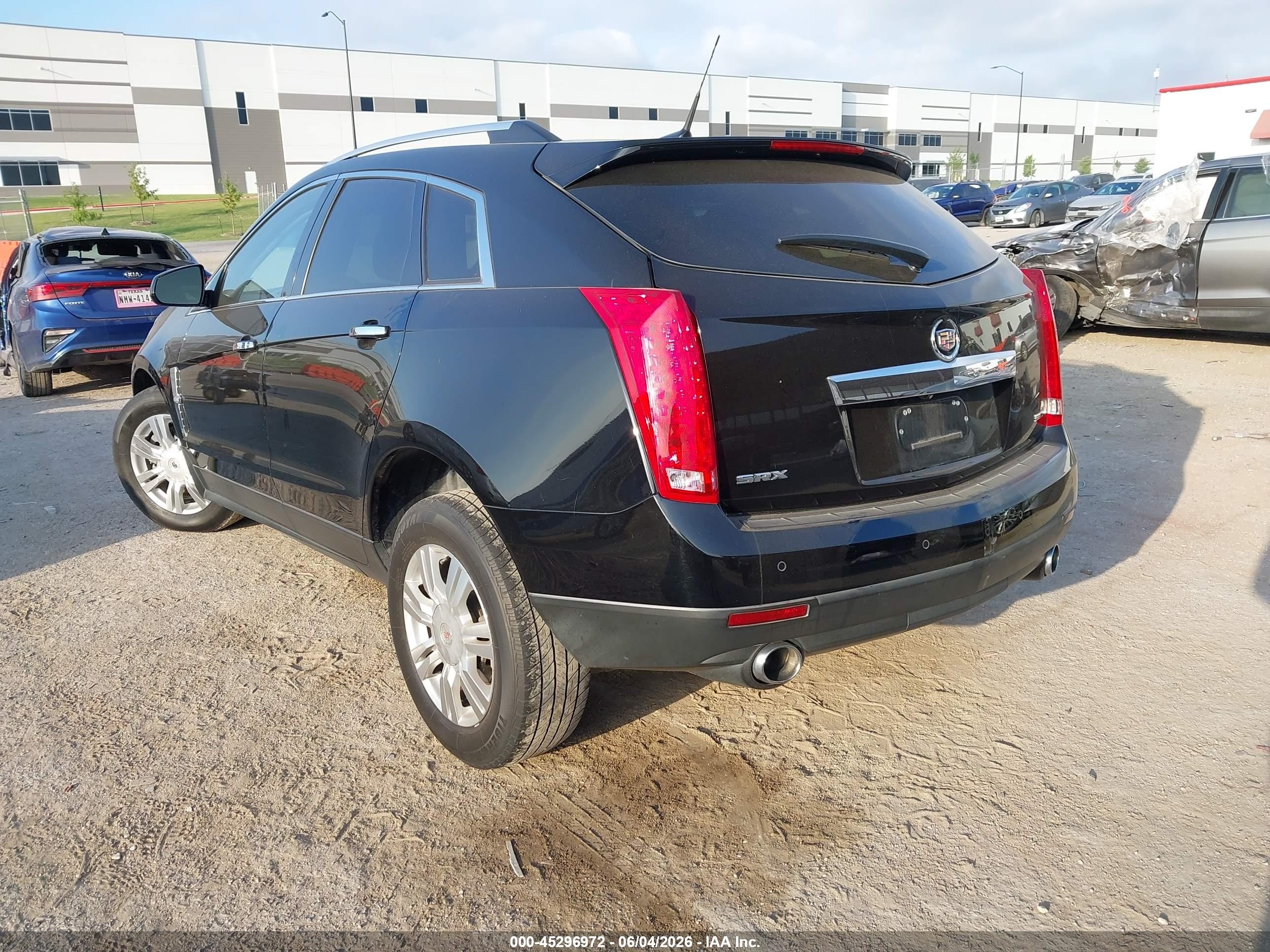 2012 Cadillac Srx Luxury Collection Black vin: 3GYFNAE34CS616392
