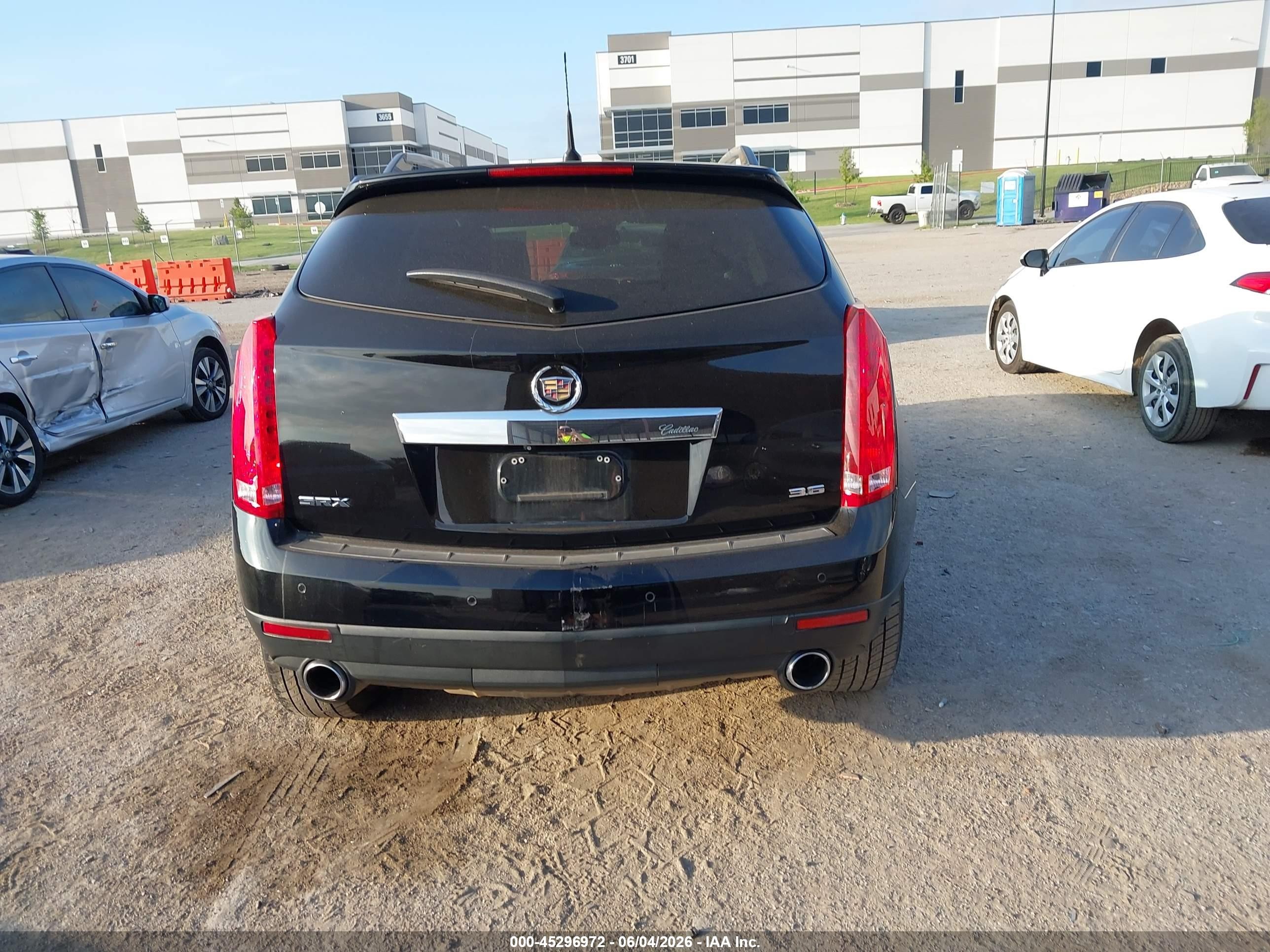2012 Cadillac Srx Luxury Collection Black vin: 3GYFNAE34CS616392