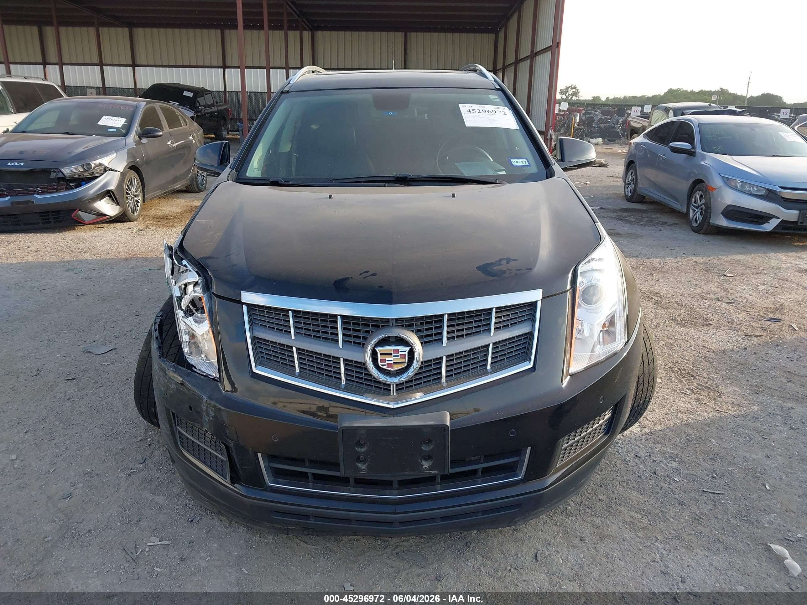 2012 Cadillac Srx Luxury Collection Black vin: 3GYFNAE34CS616392